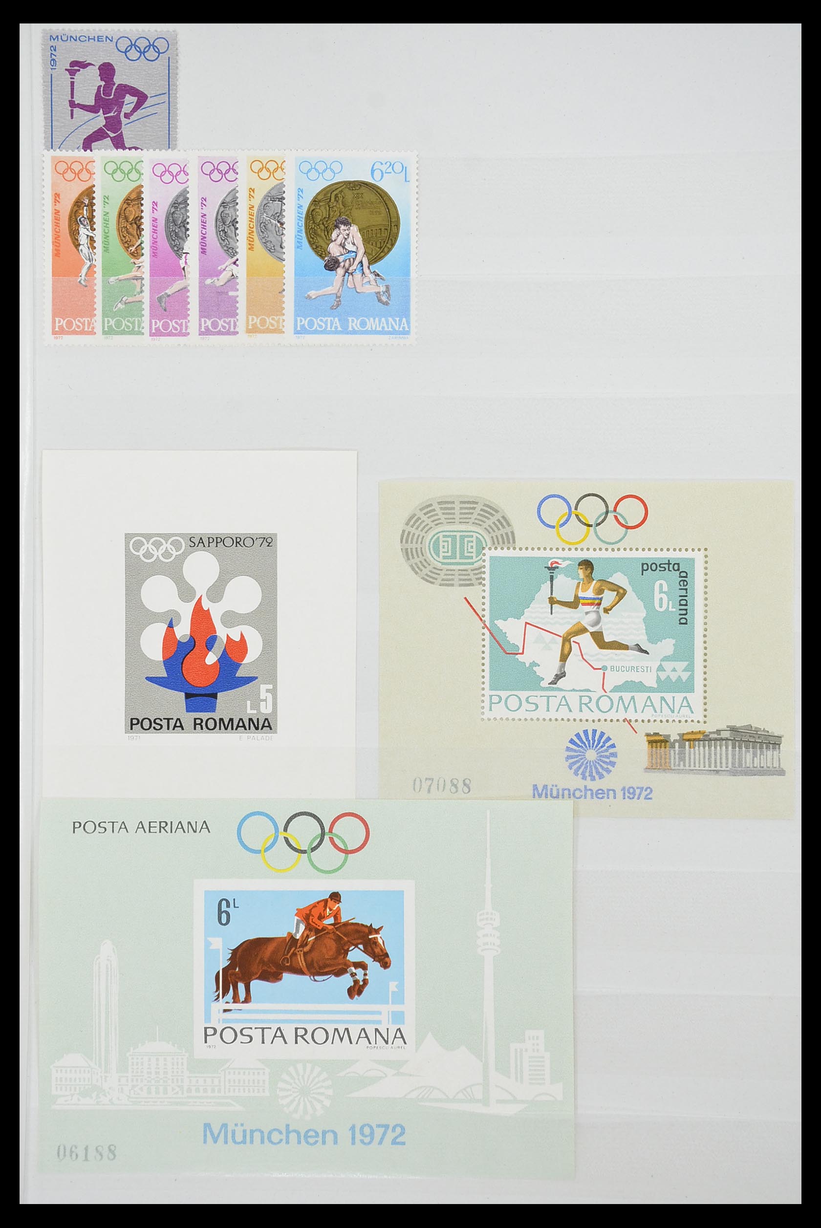 33541 261 - Postzegelverzameling 33541 Diverse motieven 1940-2000.