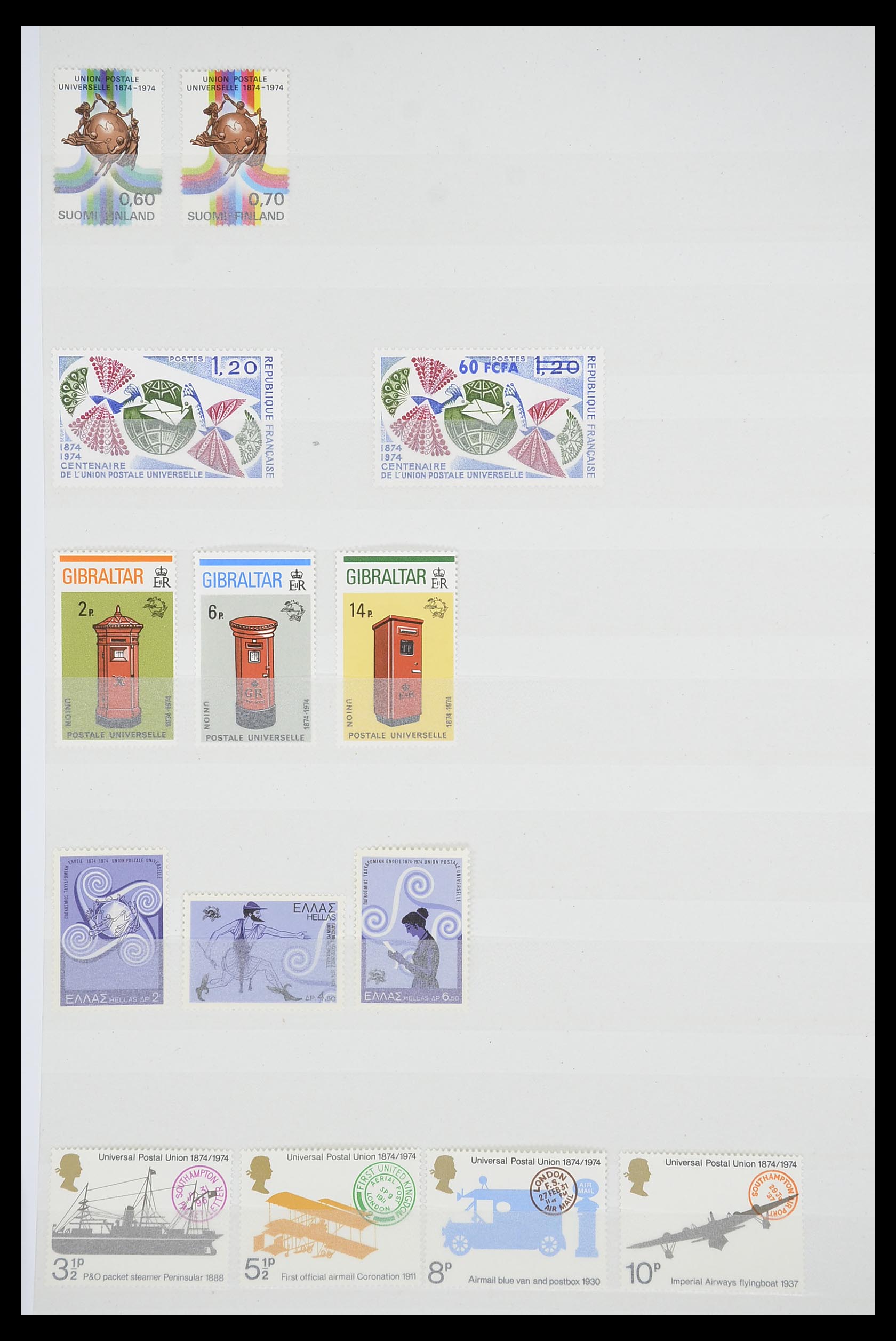 33541 299 - Postzegelverzameling 33541 Diverse motieven 1940-2000.