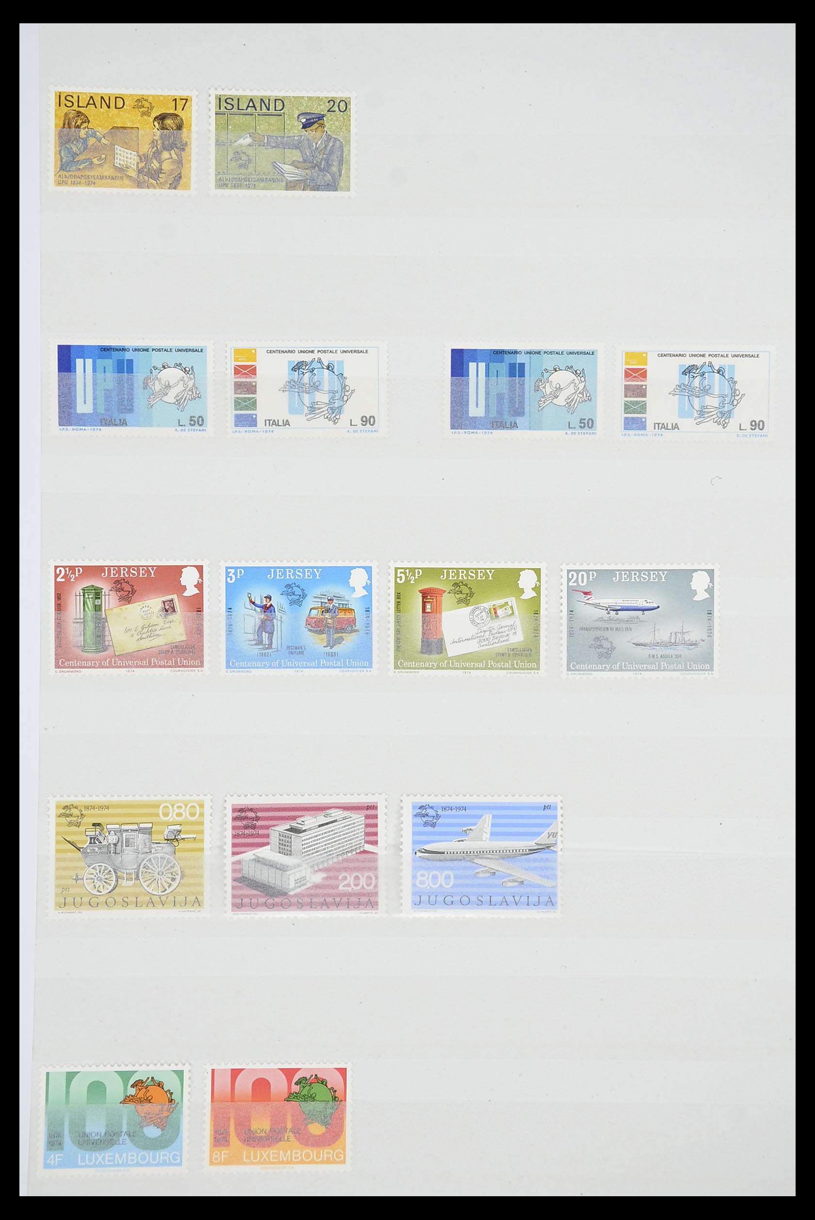 33541 301 - Postzegelverzameling 33541 Diverse motieven 1940-2000.