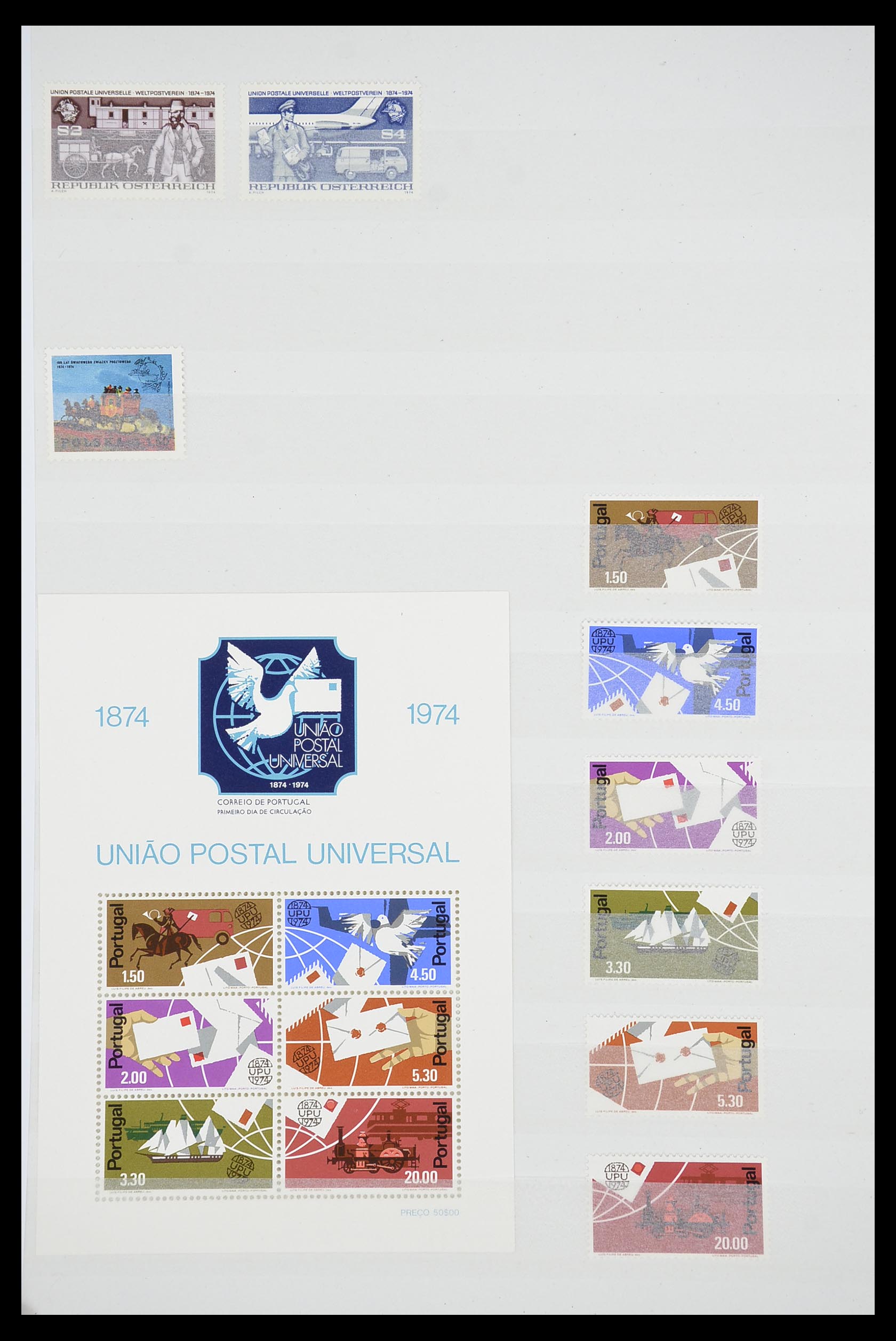 33541 303 - Postzegelverzameling 33541 Diverse motieven 1940-2000.