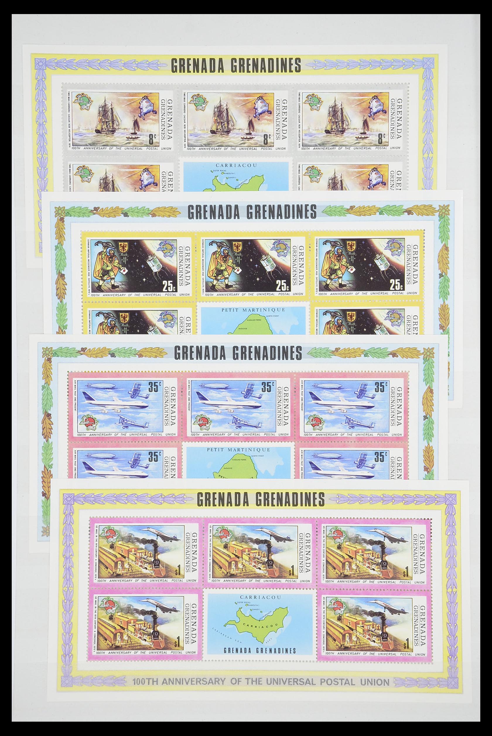 33541 311 - Postzegelverzameling 33541 Diverse motieven 1940-2000.