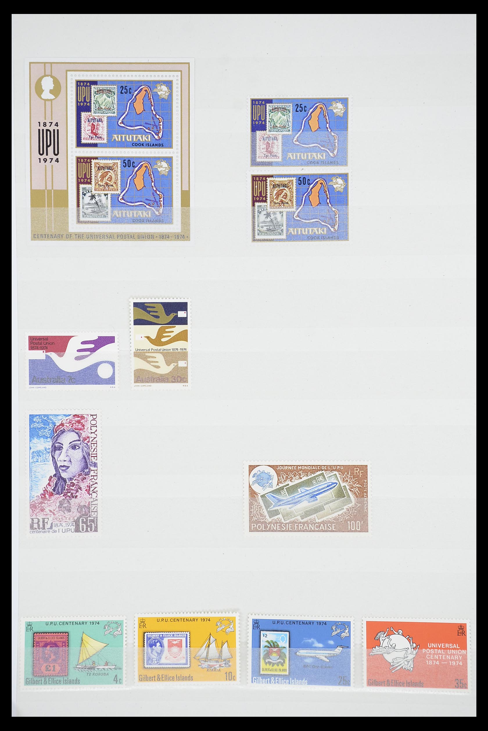 33541 317 - Postzegelverzameling 33541 Diverse motieven 1940-2000.