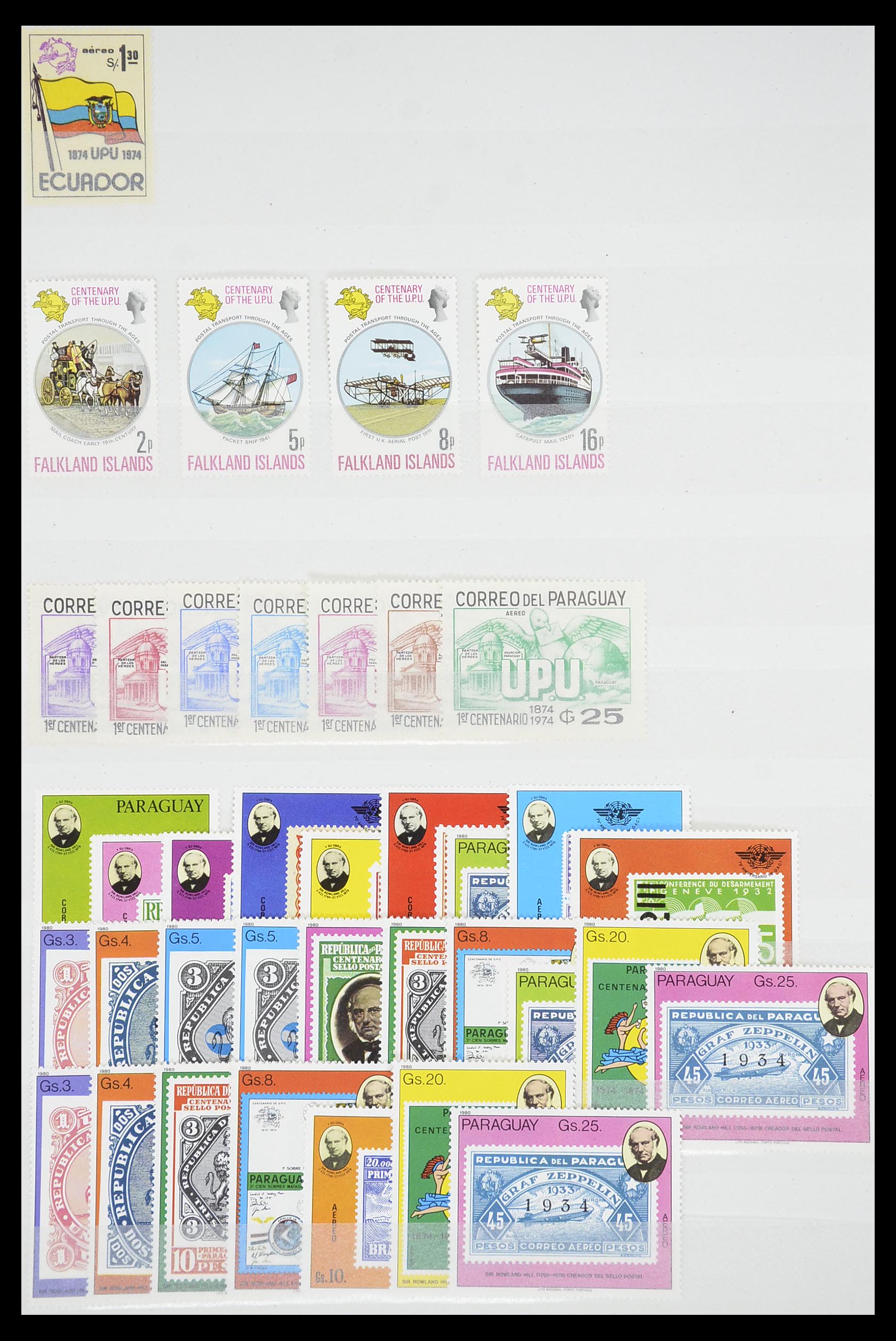 33541 321 - Postzegelverzameling 33541 Diverse motieven 1940-2000.