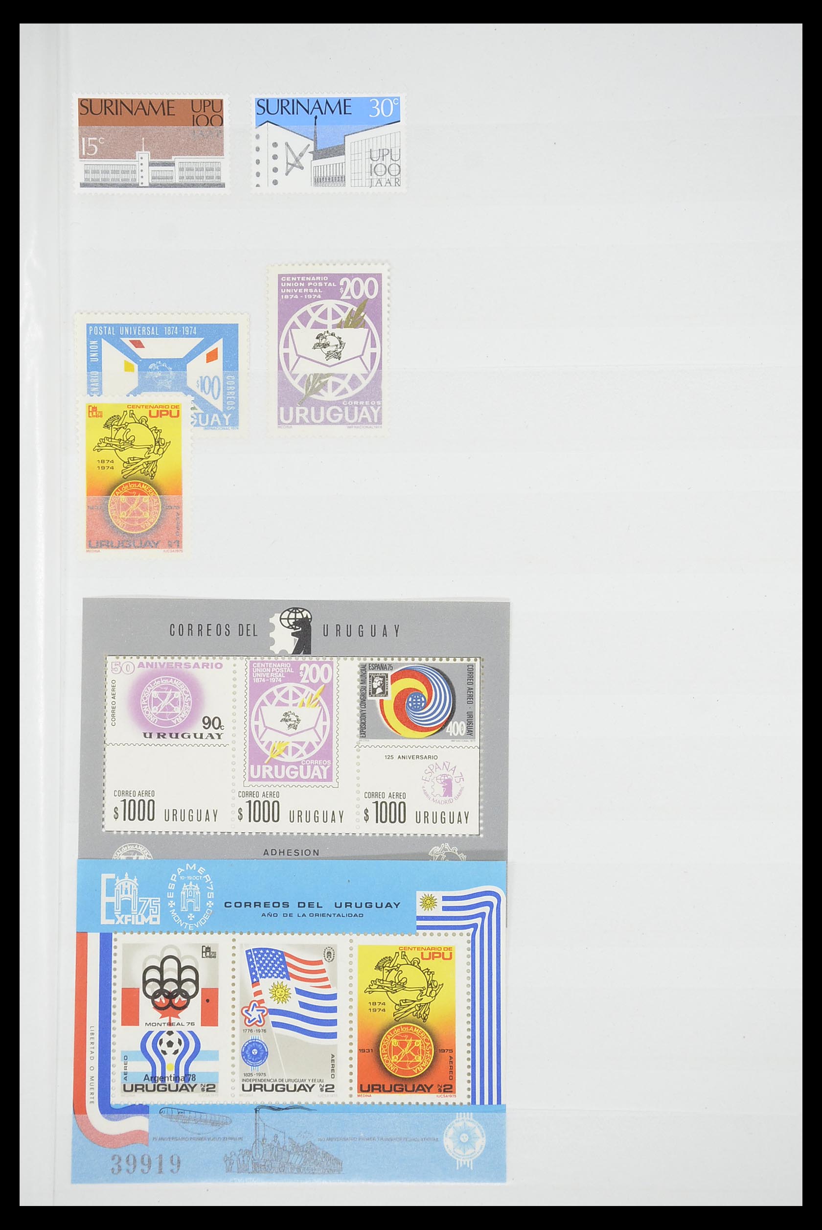 33541 322 - Postzegelverzameling 33541 Diverse motieven 1940-2000.