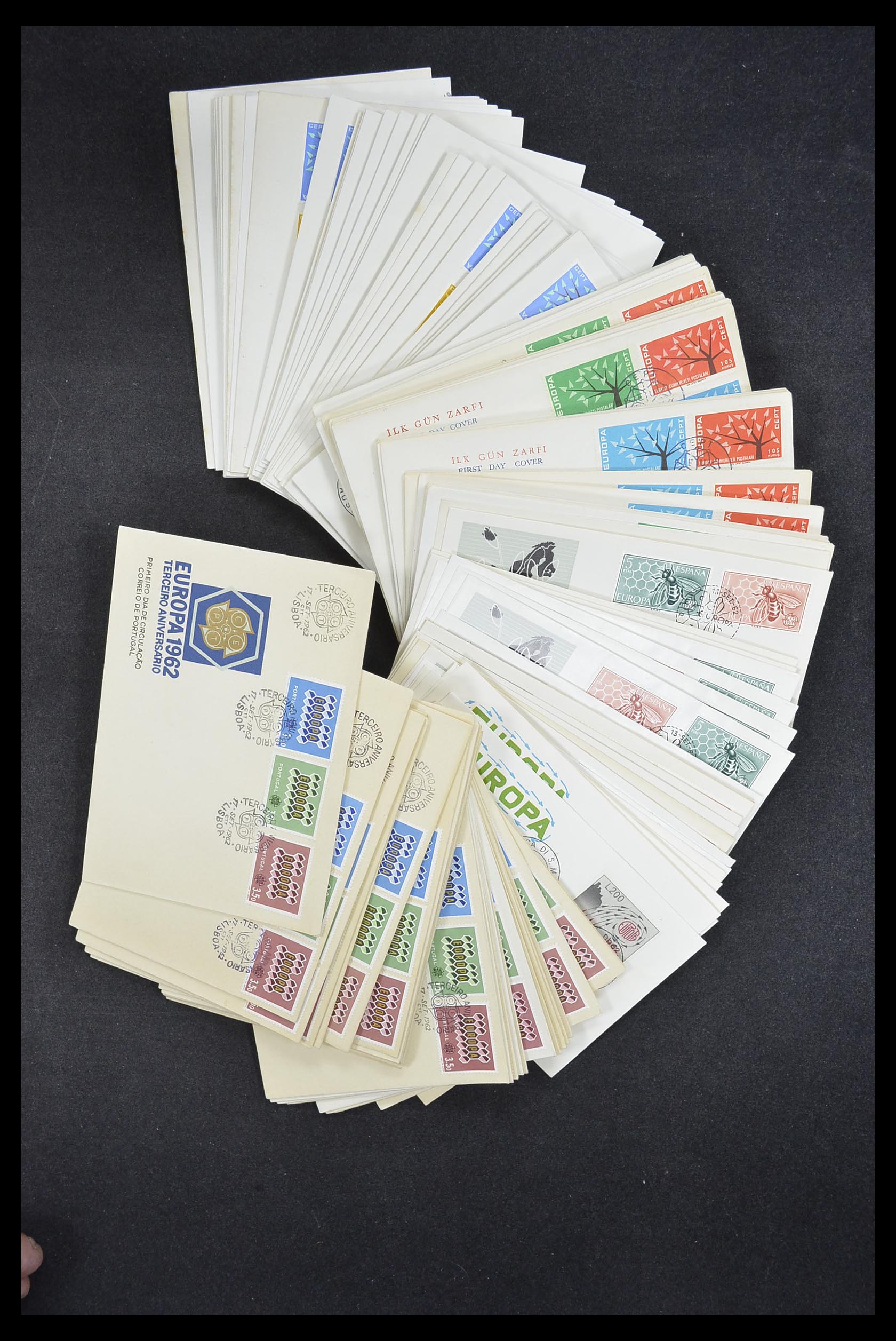 33542 018 - Postzegelverzameling 33542 Europa Cept fdc's 1956-1999.