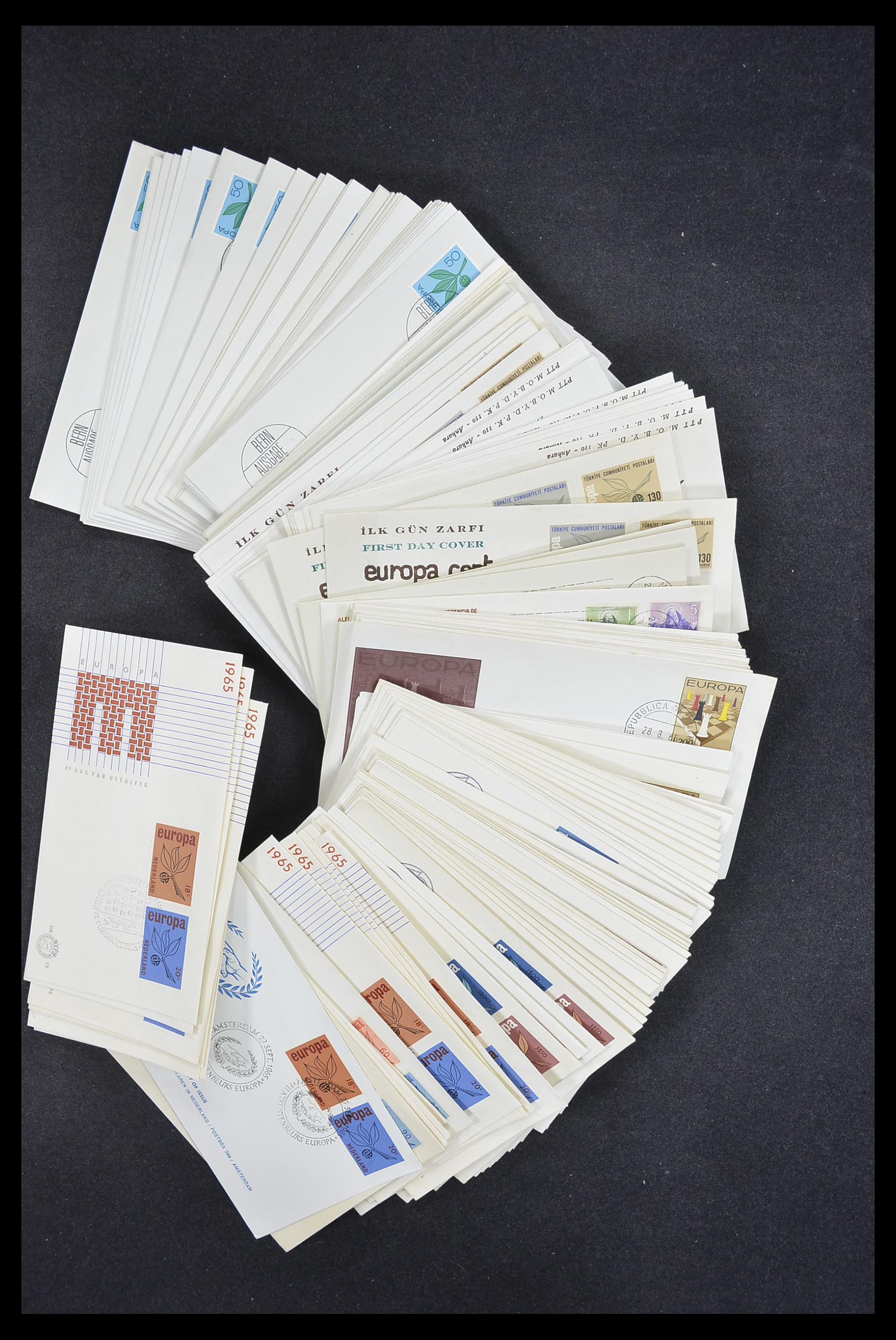 33542 021 - Postzegelverzameling 33542 Europa Cept fdc's 1956-1999.