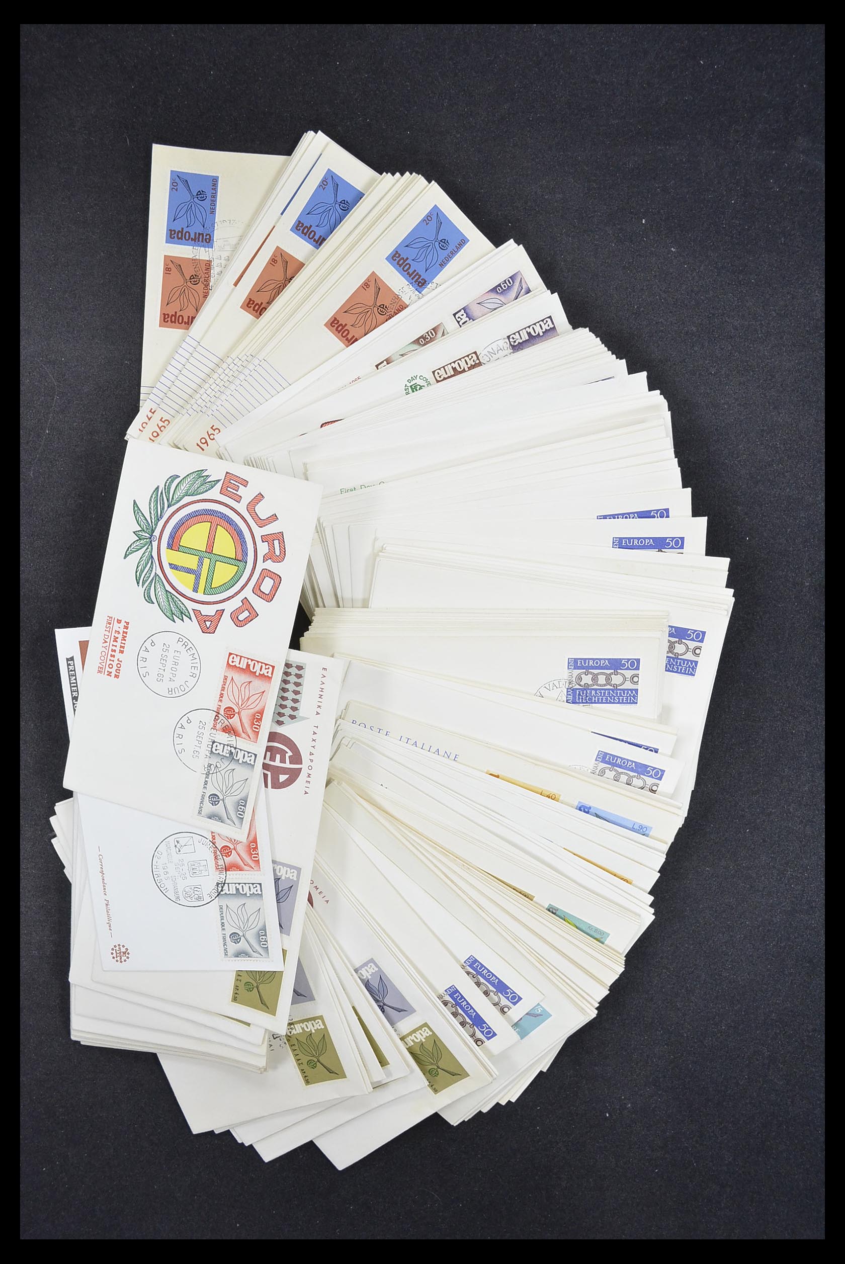 33542 022 - Postzegelverzameling 33542 Europa Cept fdc's 1956-1999.
