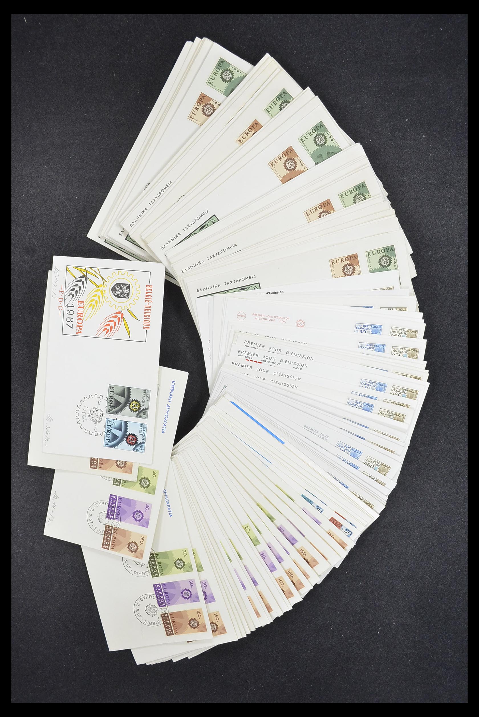 33542 027 - Postzegelverzameling 33542 Europa Cept fdc's 1956-1999.