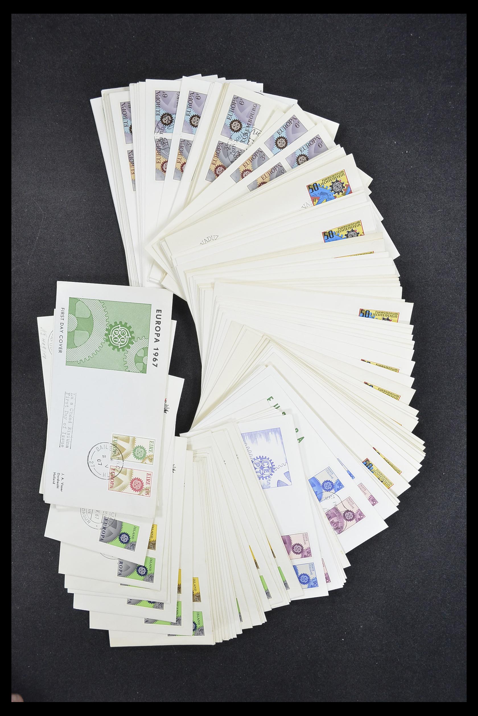 33542 039 - Postzegelverzameling 33542 Europa Cept fdc's 1956-1999.