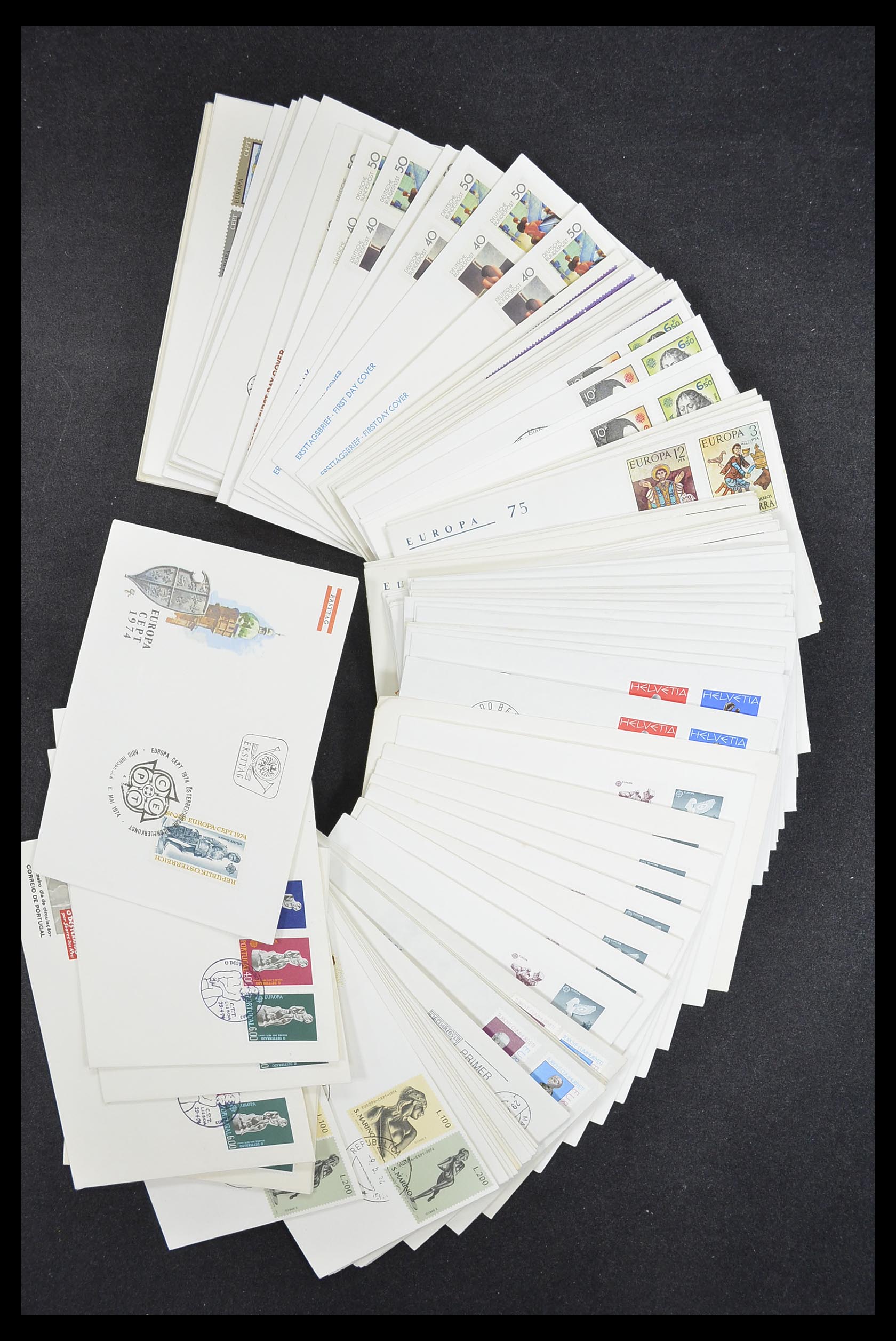 33542 049 - Postzegelverzameling 33542 Europa Cept fdc's 1956-1999.