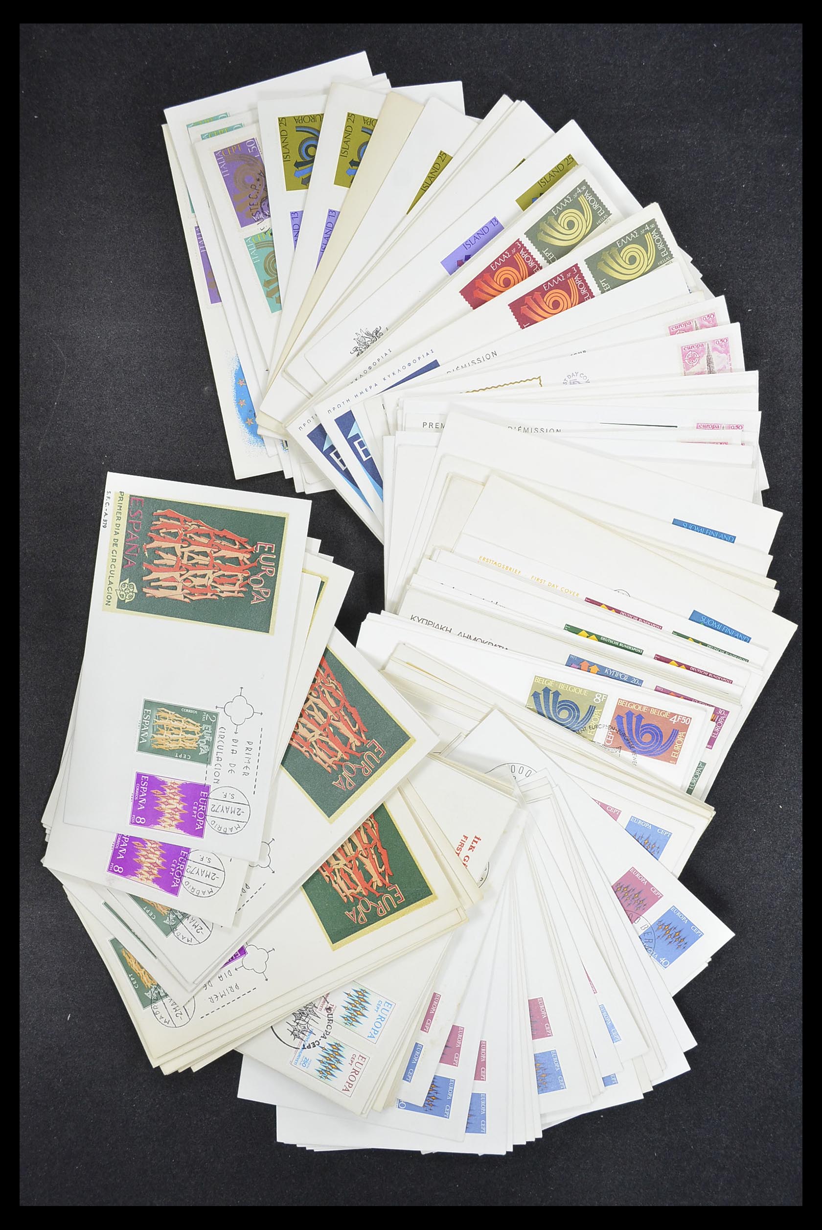 33542 052 - Postzegelverzameling 33542 Europa Cept fdc's 1956-1999.