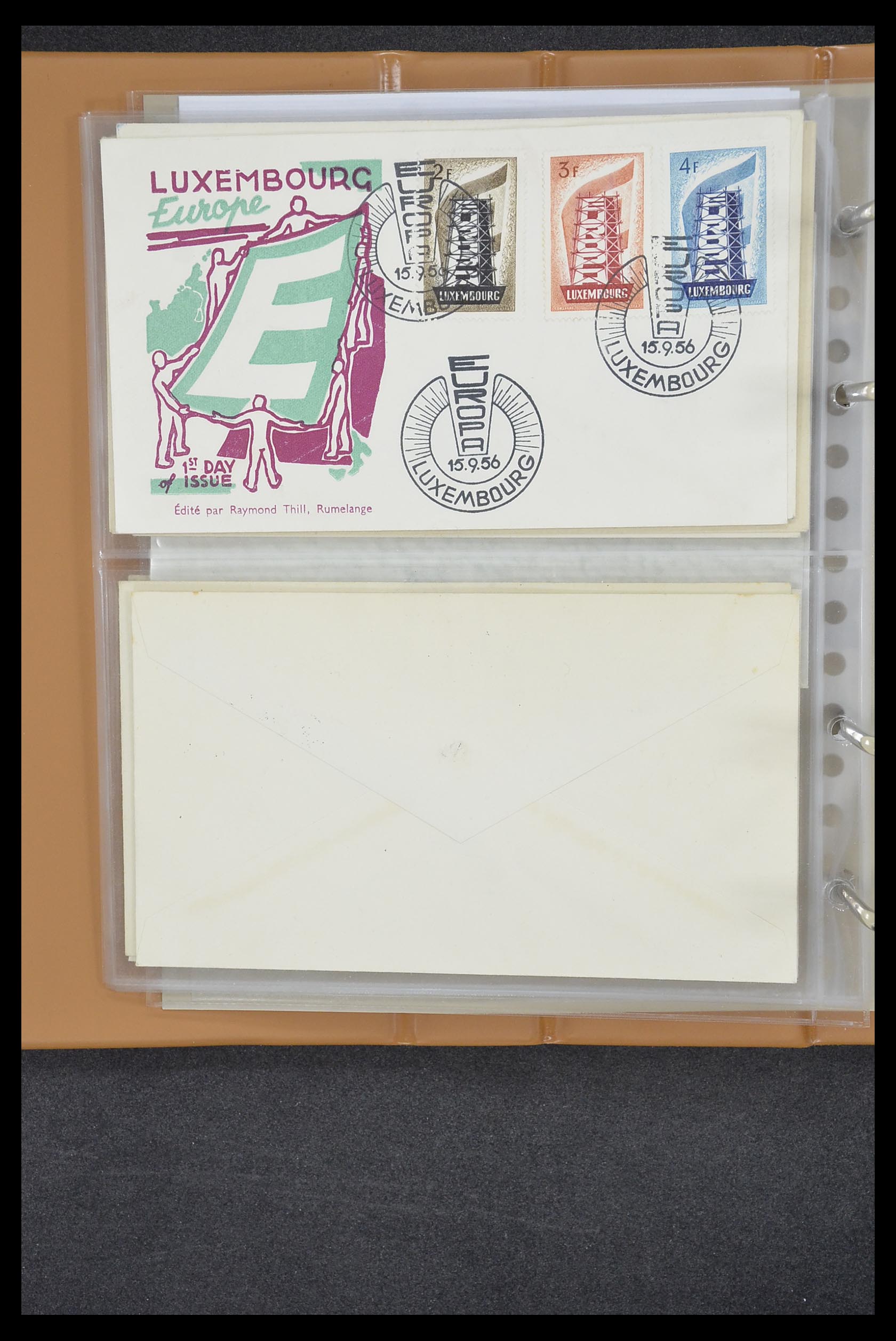 33542 133 - Stamp collection 33542 Europa Cept first day covers 1956-1999.