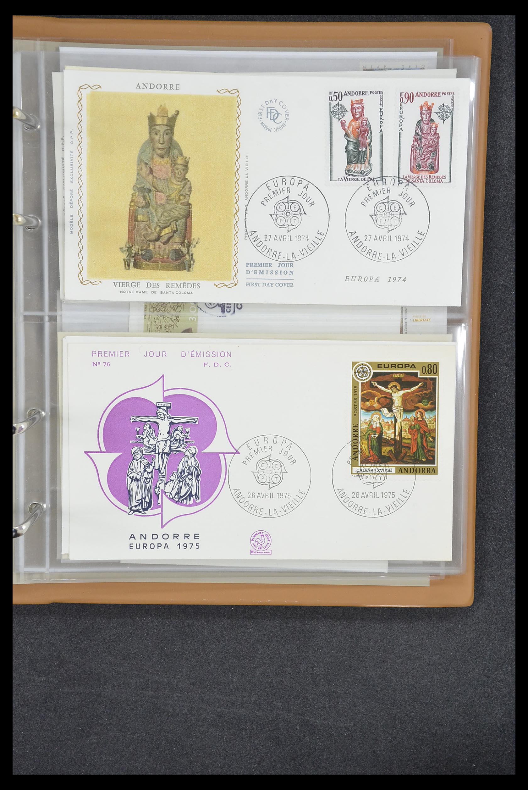 33542 149 - Postzegelverzameling 33542 Europa Cept fdc's 1956-1999.