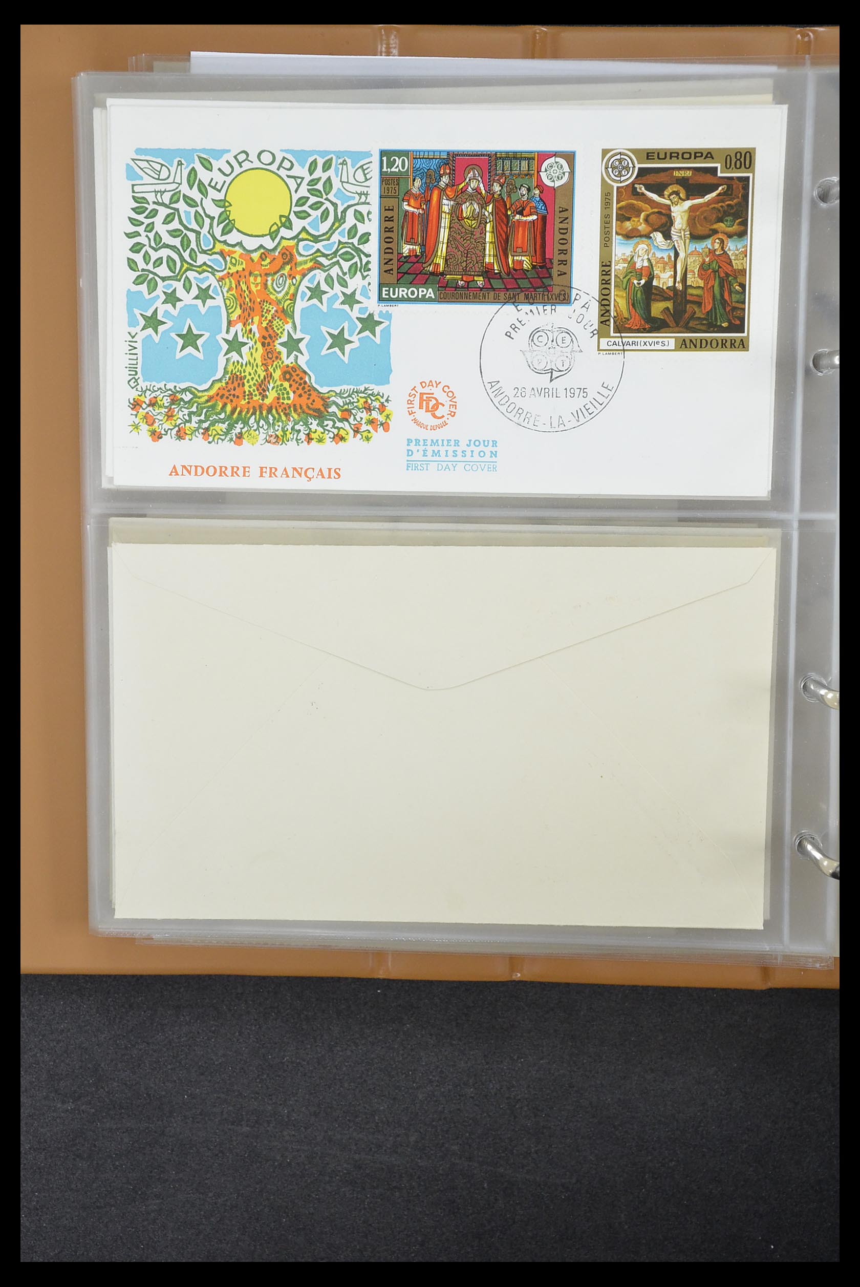 33542 154 - Postzegelverzameling 33542 Europa Cept fdc's 1956-1999.