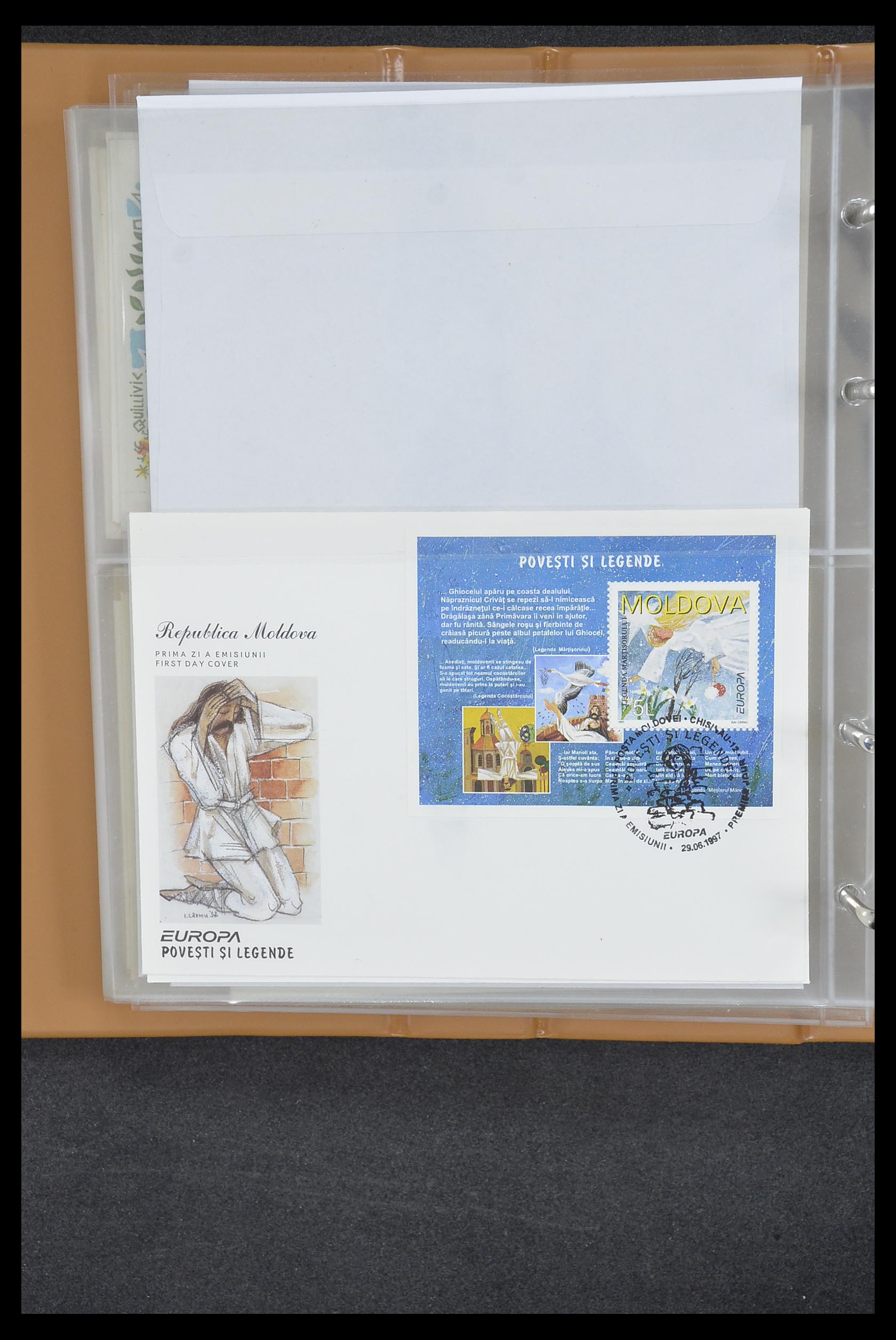 33542 159 - Postzegelverzameling 33542 Europa Cept fdc's 1956-1999.