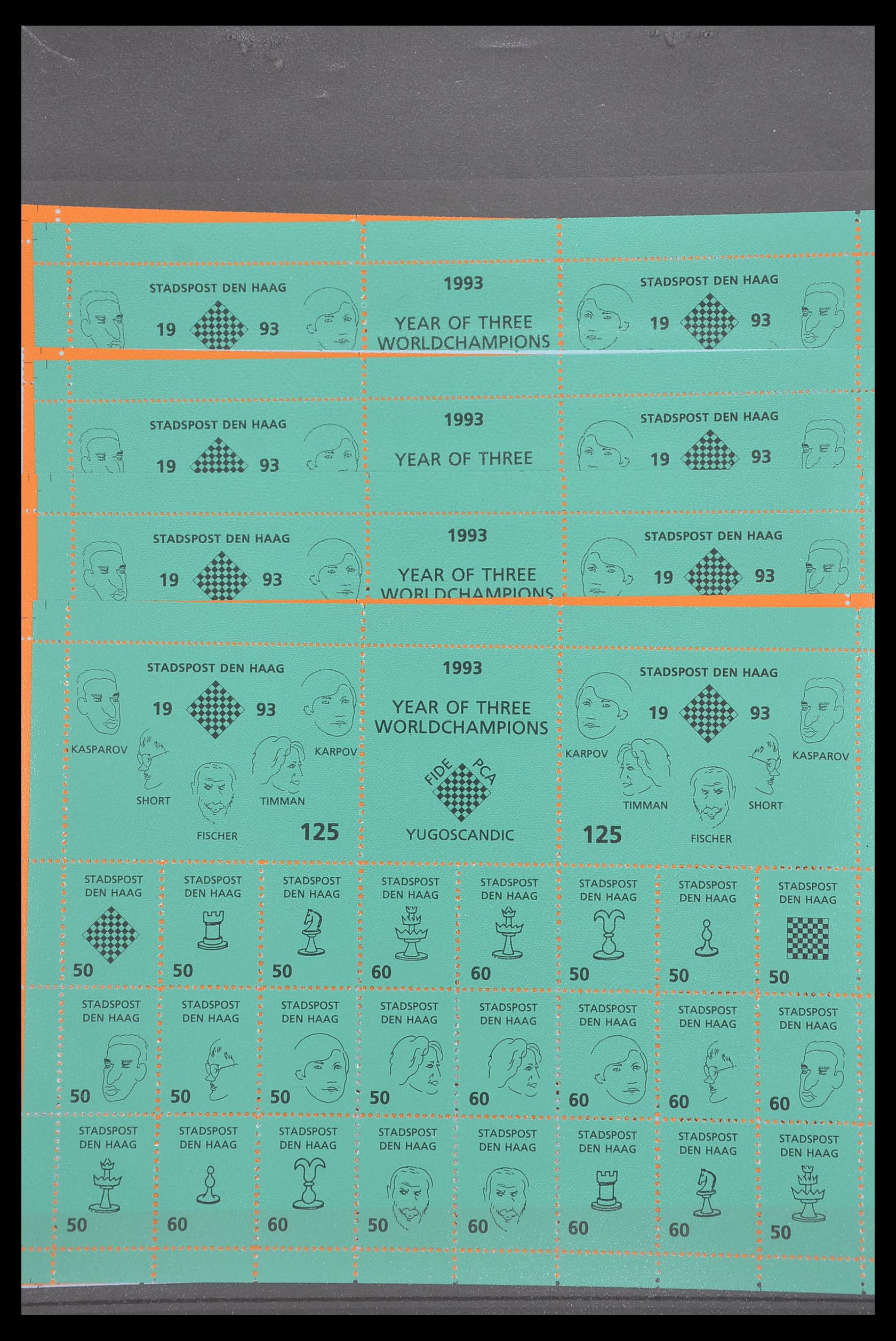 33543 704 - Postzegelverzameling 33543 Nederland stadspost 1969-2017.