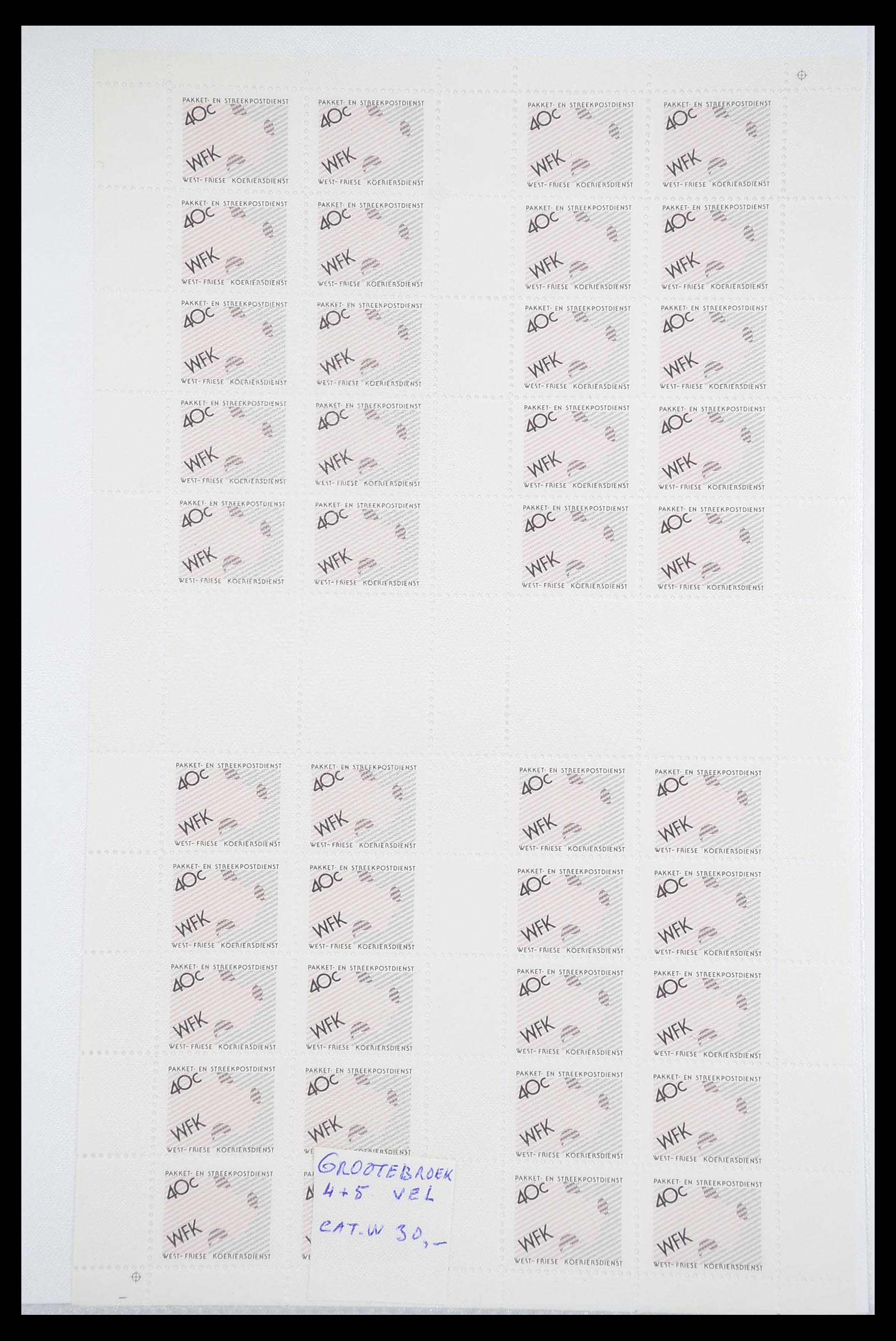 33543 708 - Stamp collection 33543 Netherlands local post 1969-2017.