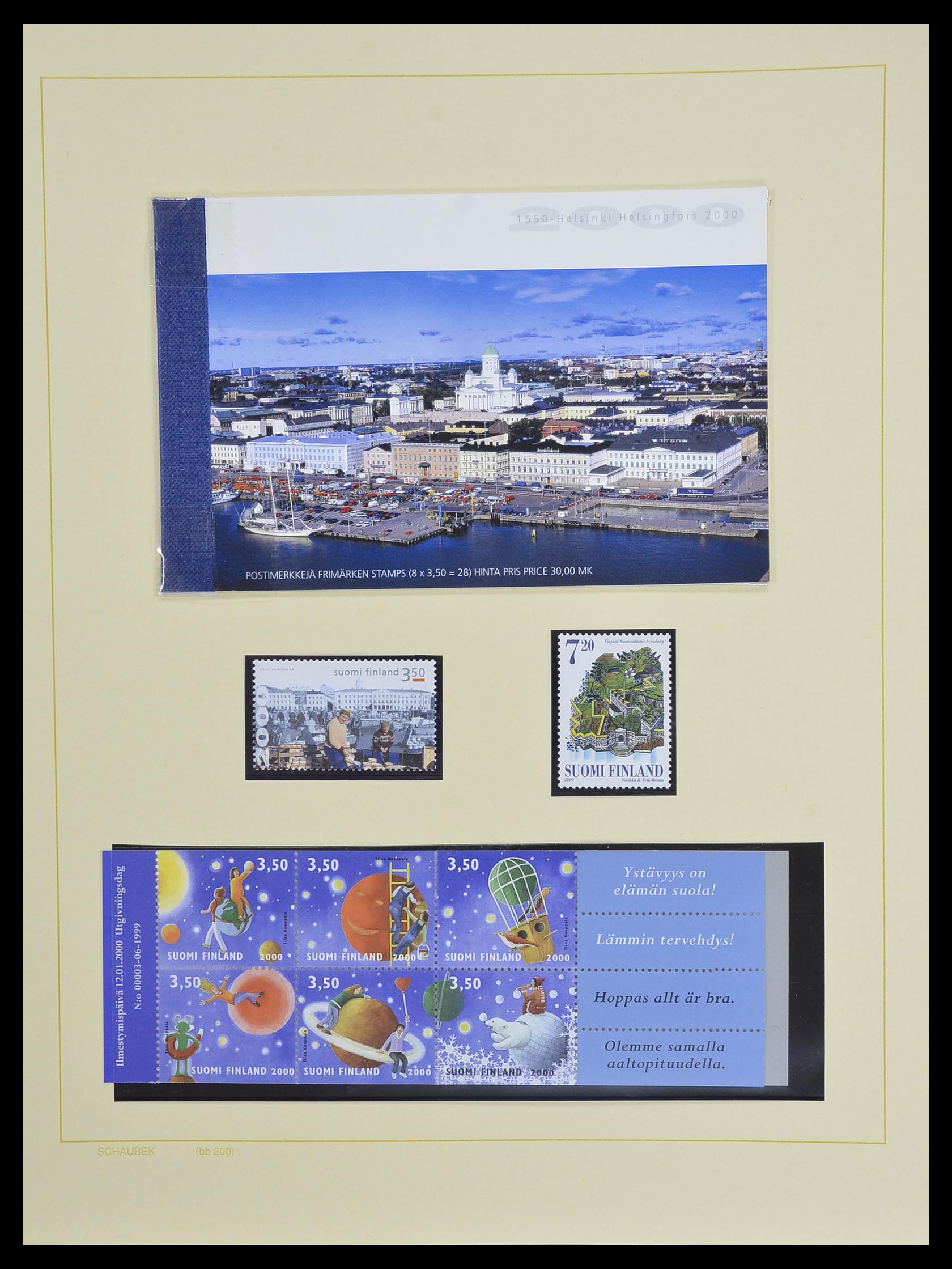 33547 170 - Postzegelverzameling 33547 Finland 1860-2000.