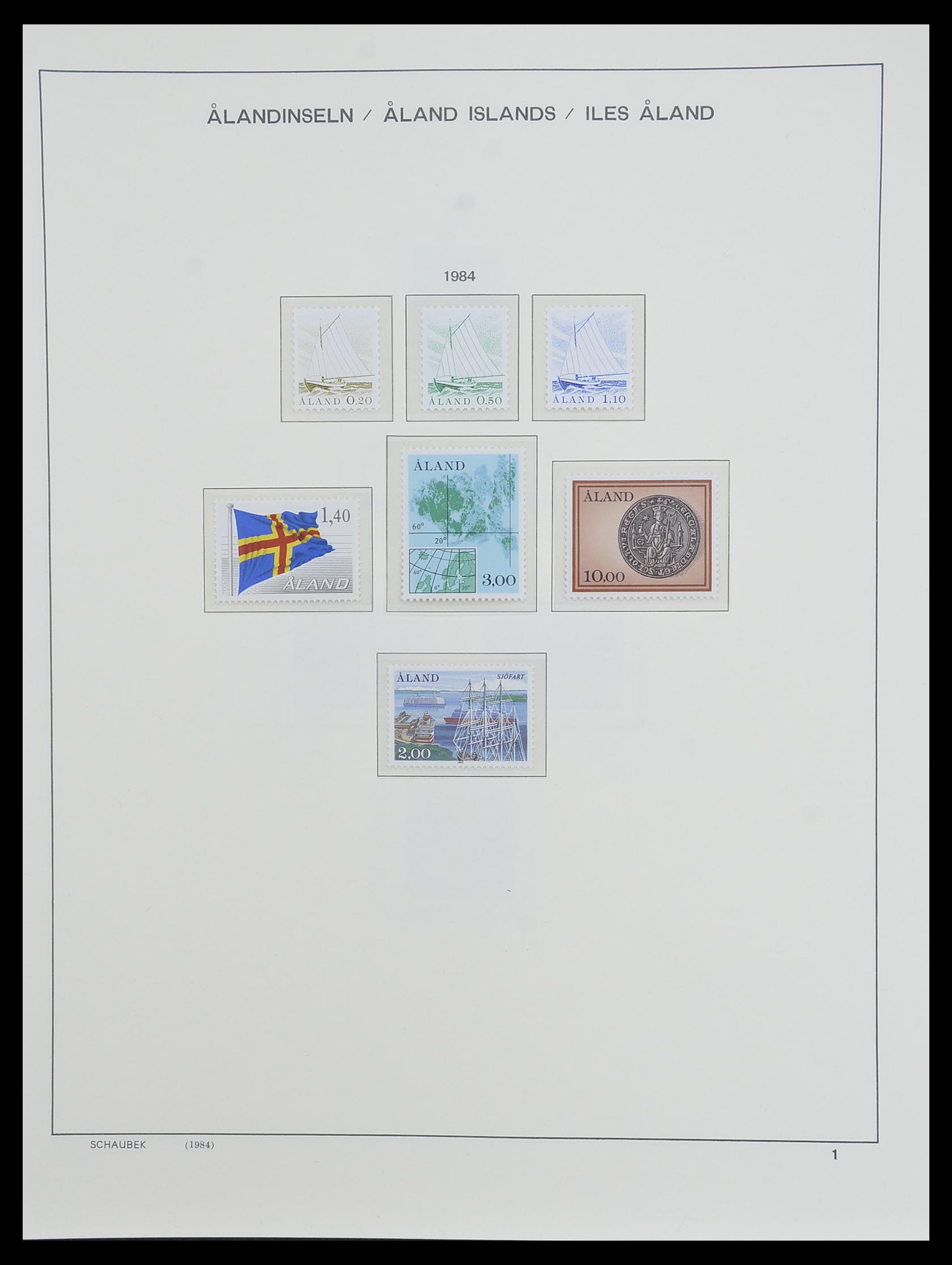 33547 174 - Postzegelverzameling 33547 Finland 1860-2000.
