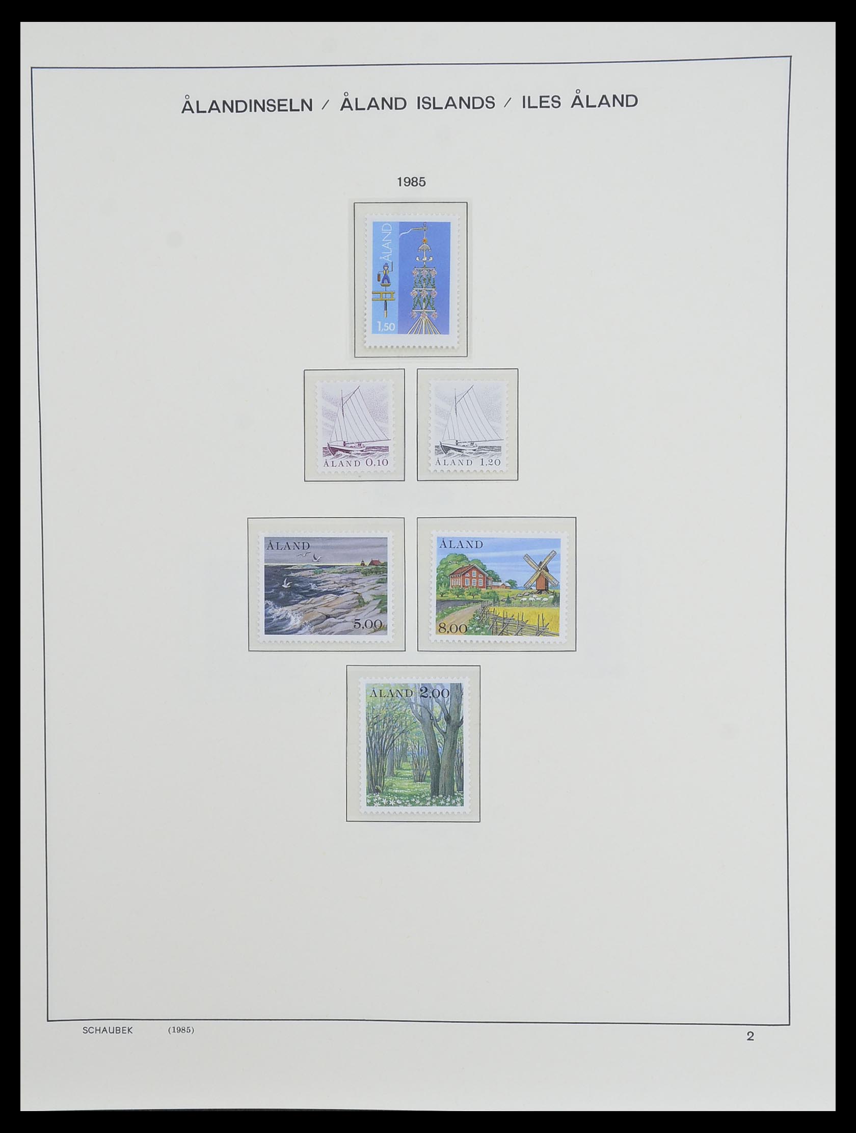 33547 175 - Postzegelverzameling 33547 Finland 1860-2000.