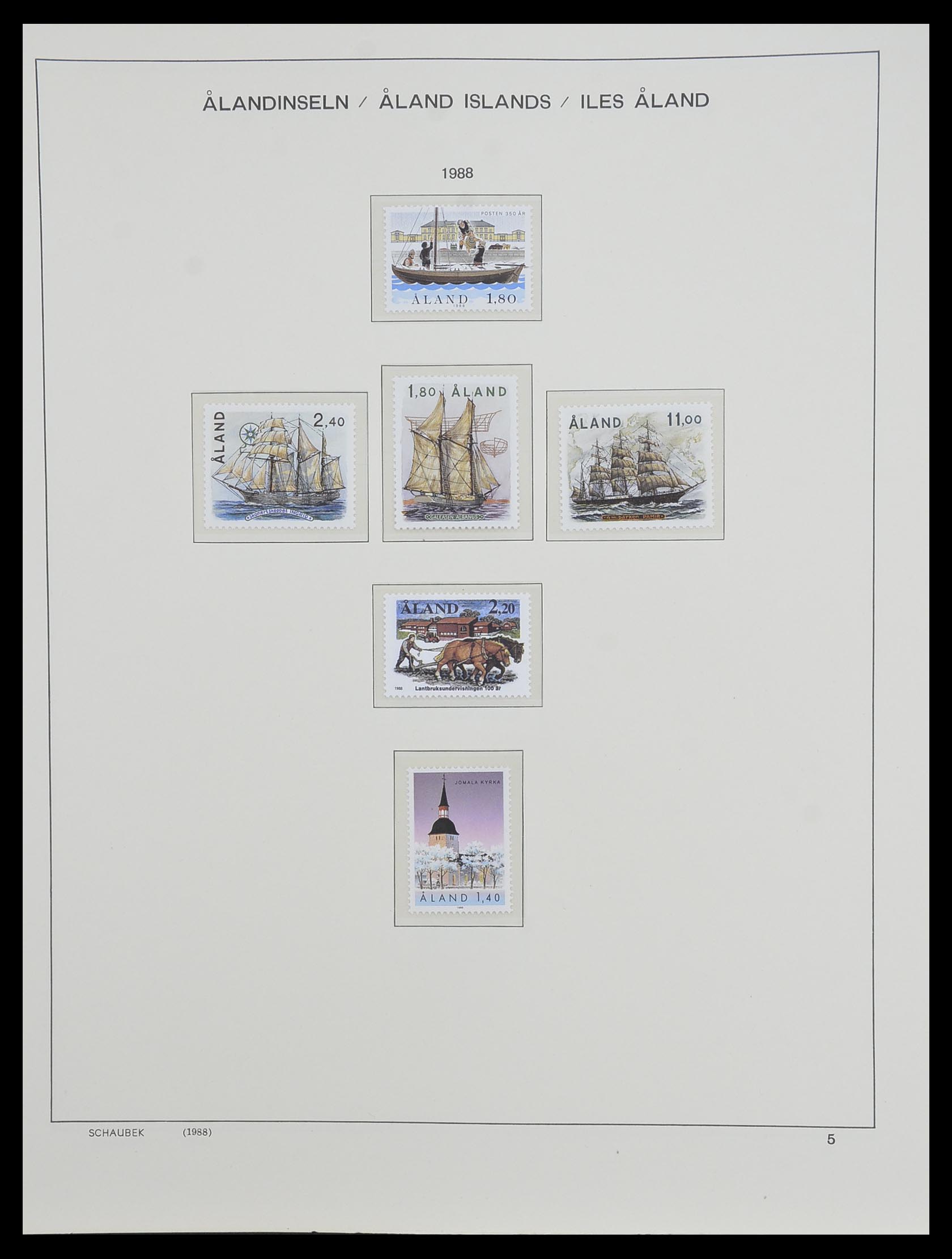 33547 178 - Postzegelverzameling 33547 Finland 1860-2000.
