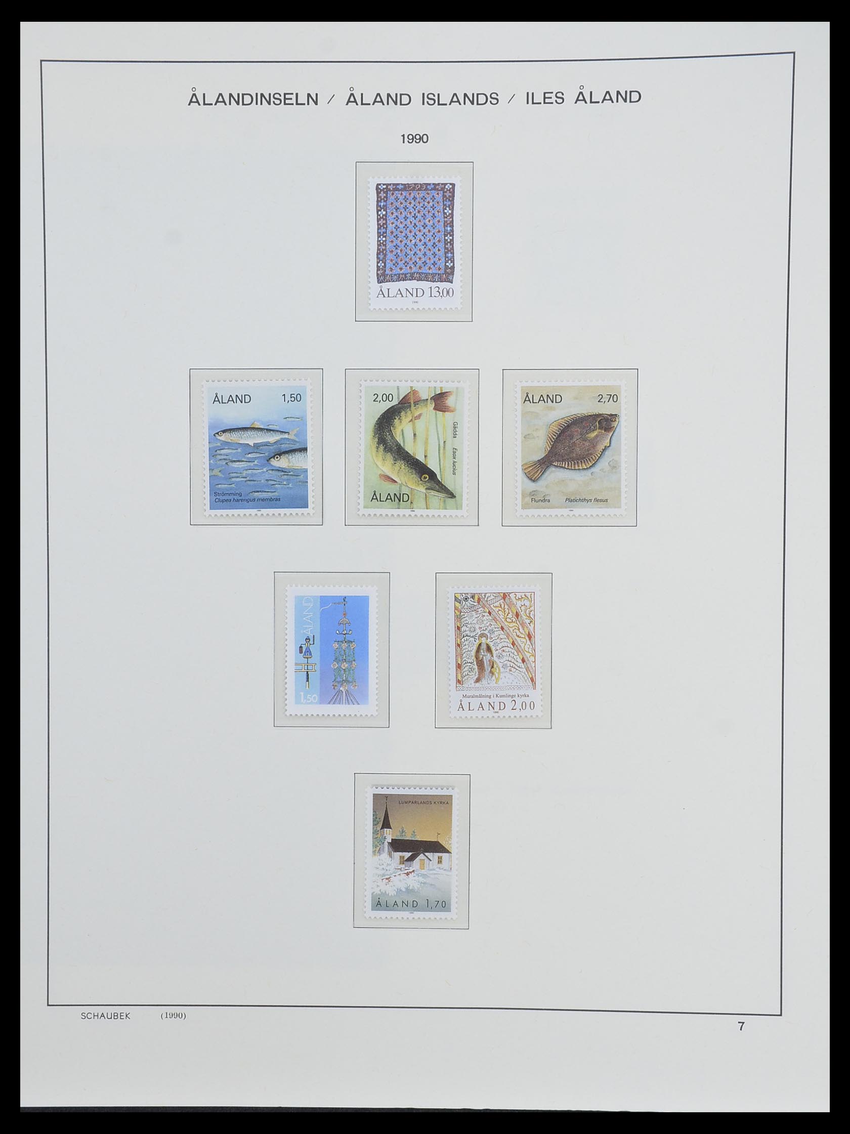 33547 180 - Postzegelverzameling 33547 Finland 1860-2000.