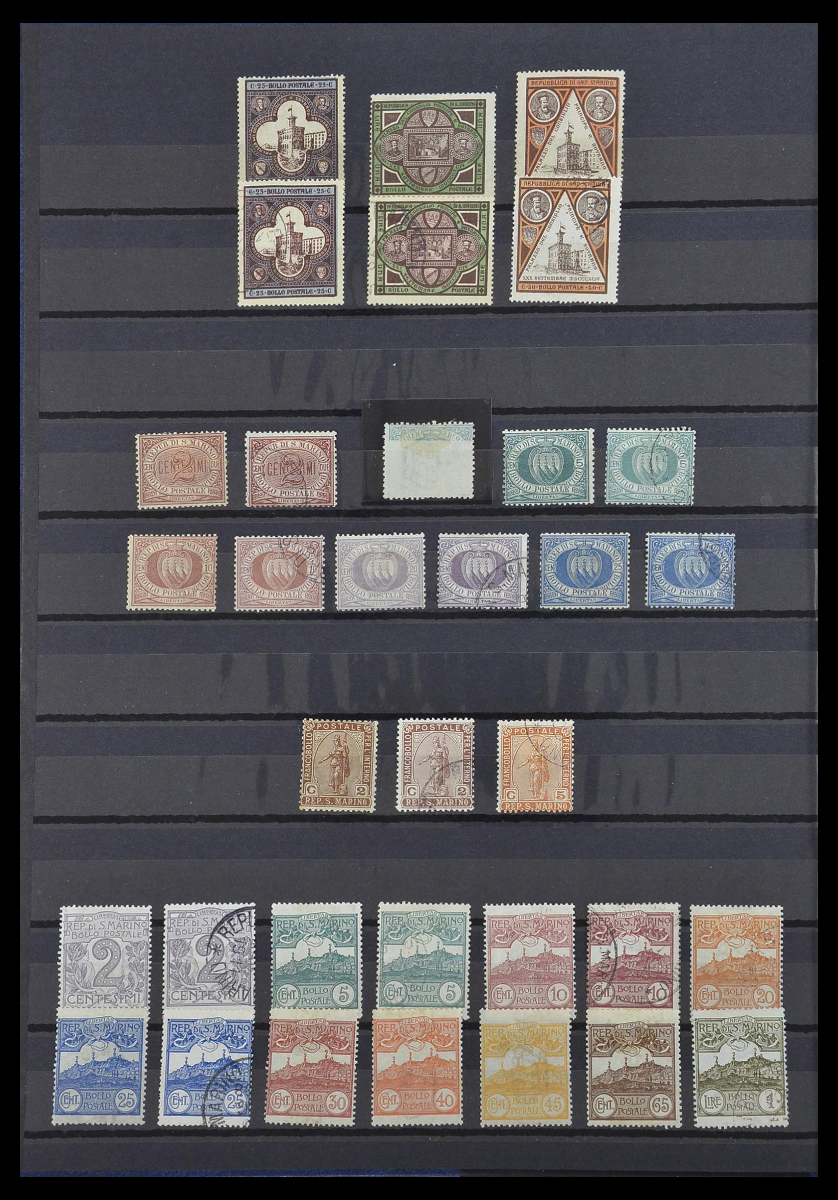 33549 002 - Stamp collection 33549 San Marino 1877-1944.