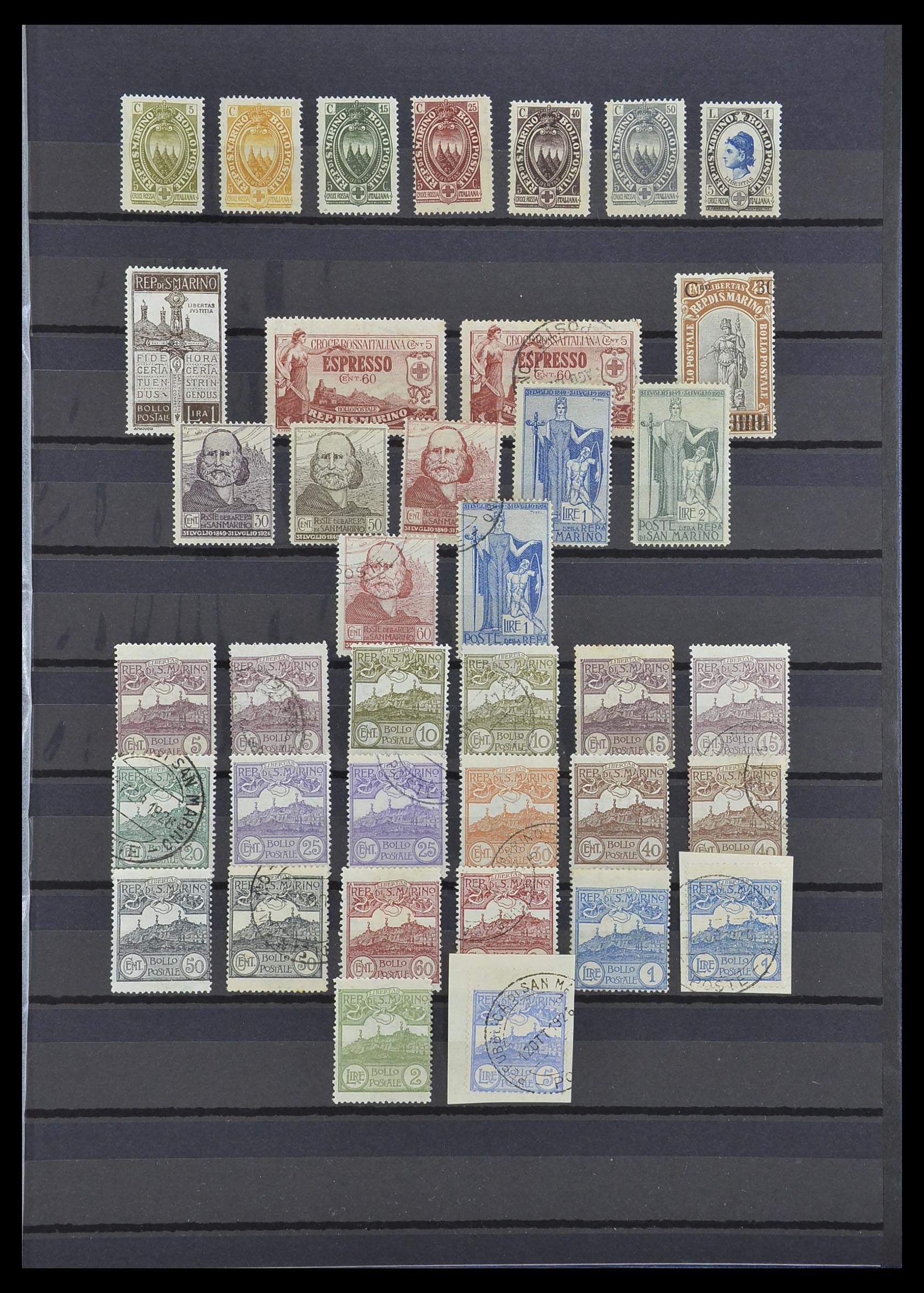 33549 005 - Stamp collection 33549 San Marino 1877-1944.