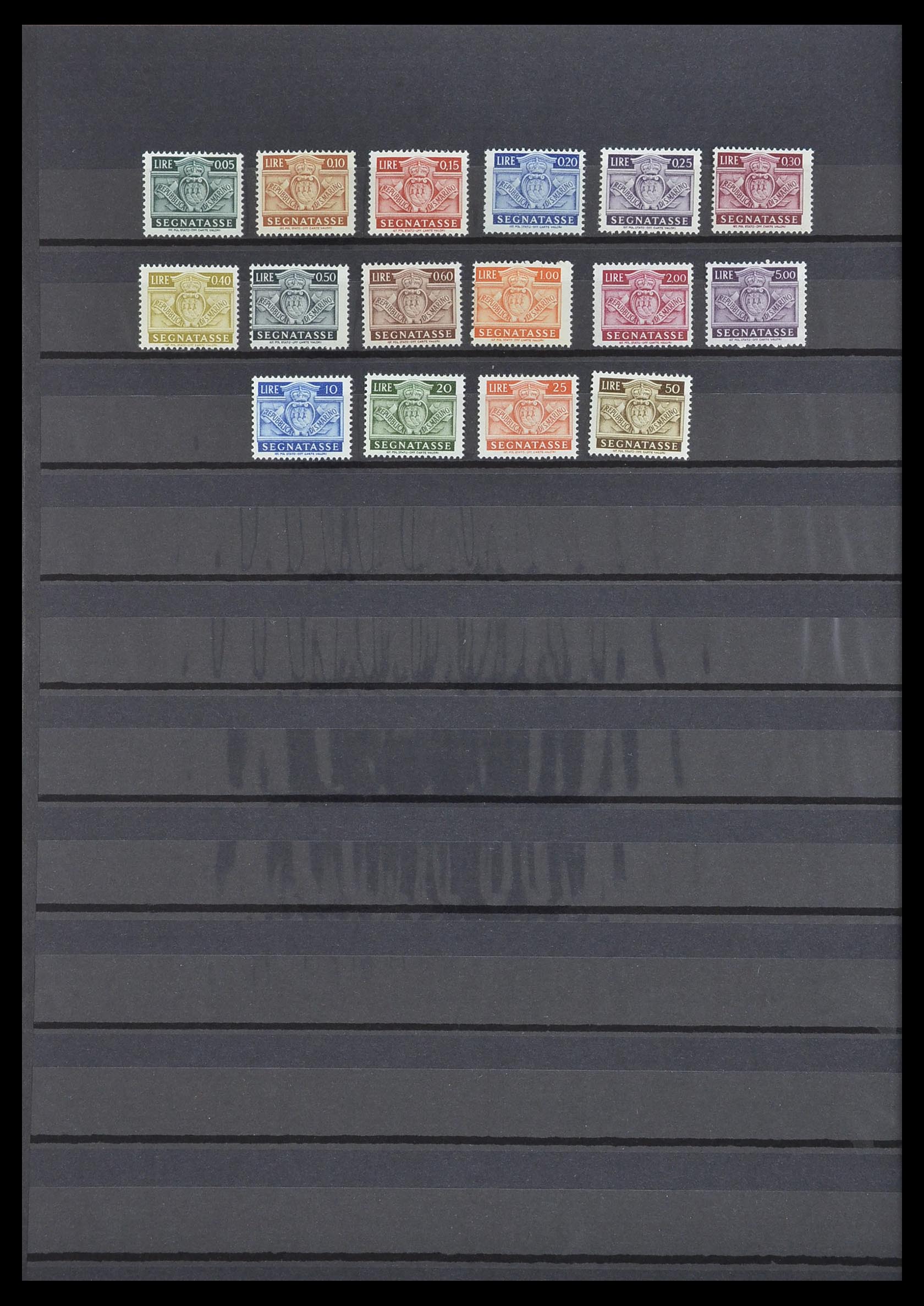 33549 016 - Postzegelverzameling 33549 San Marino 1877-1944.