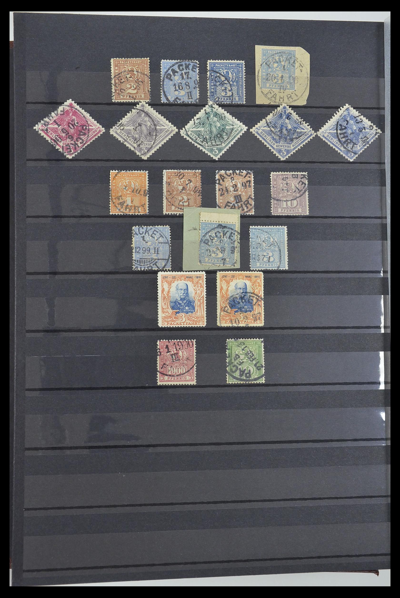 33552 004 - Postzegelverzameling 33552 Duitsland stadspost 1880-1905.