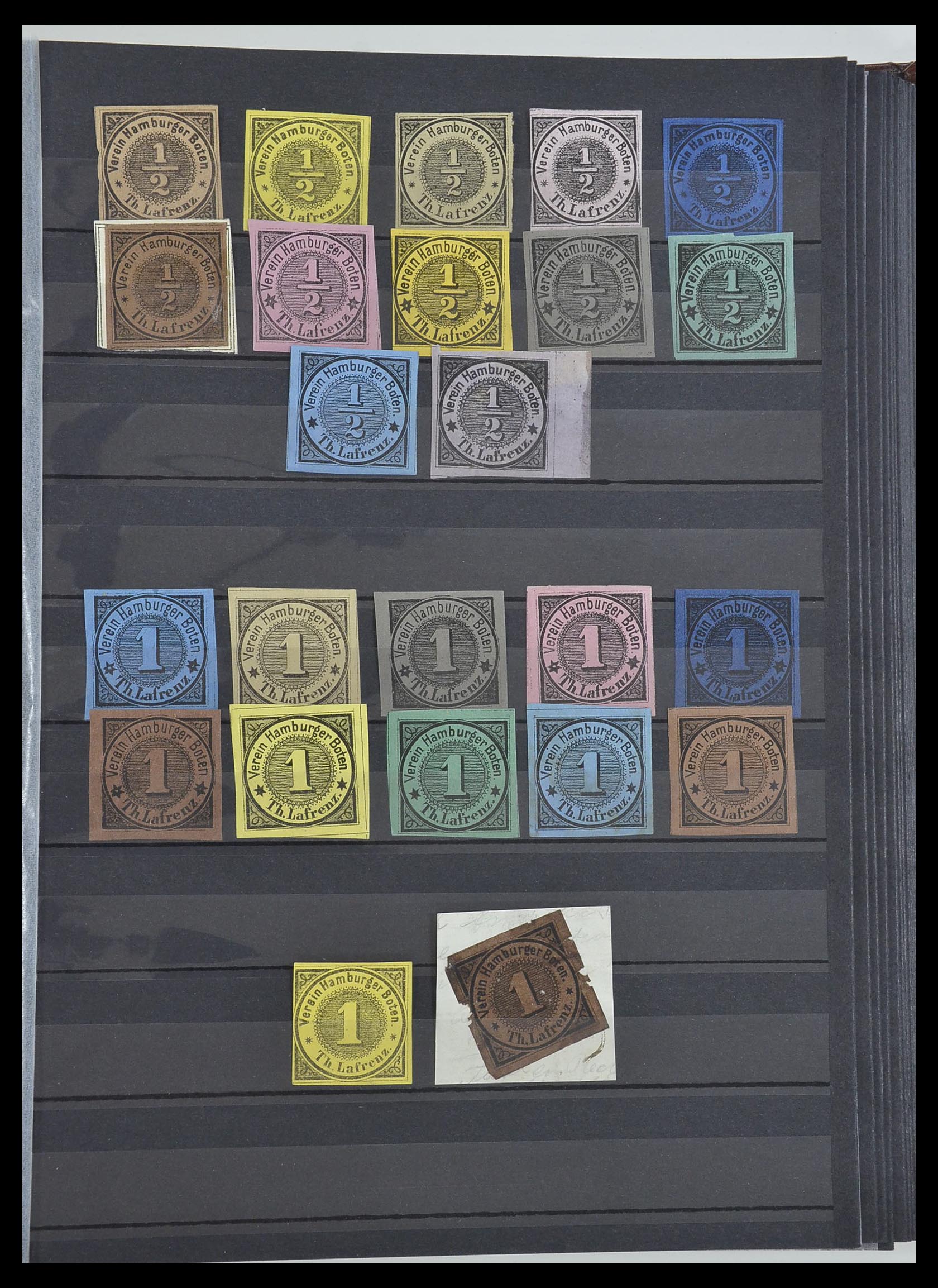 33552 026 - Postzegelverzameling 33552 Duitsland stadspost 1880-1905.