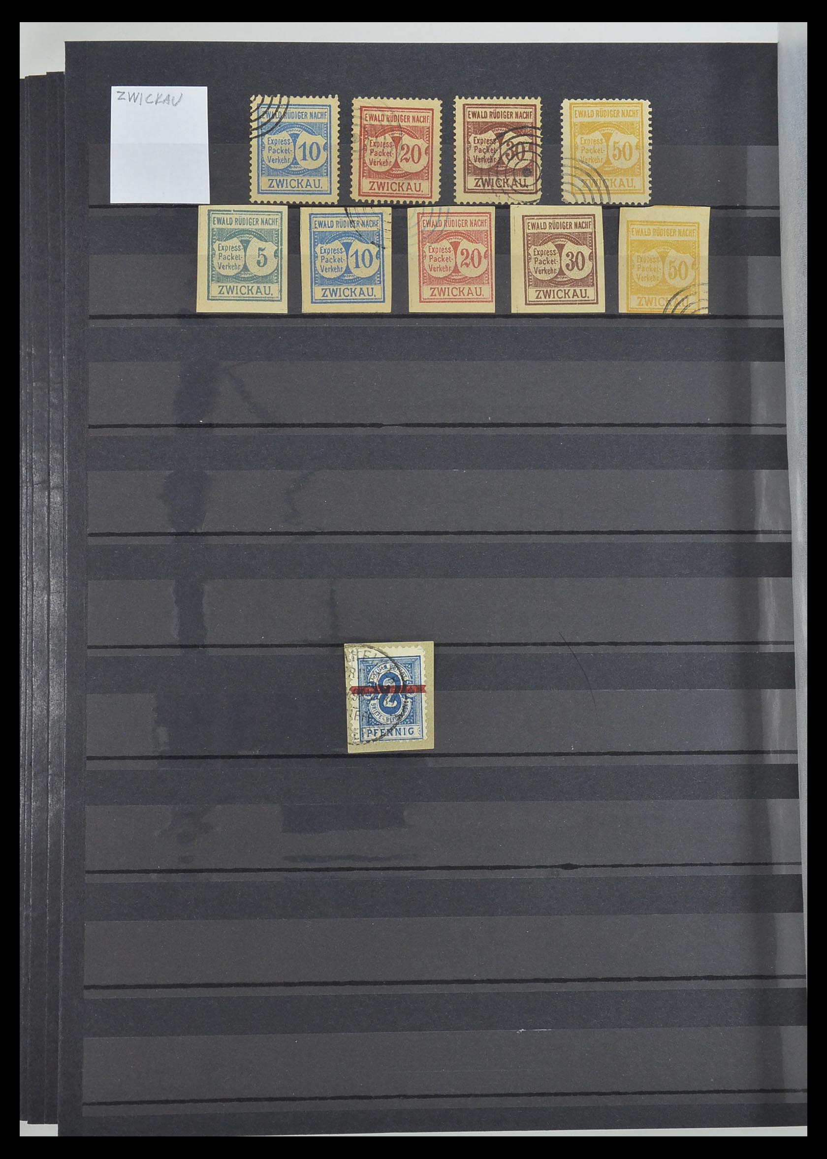 33552 046 - Postzegelverzameling 33552 Duitsland stadspost 1880-1905.