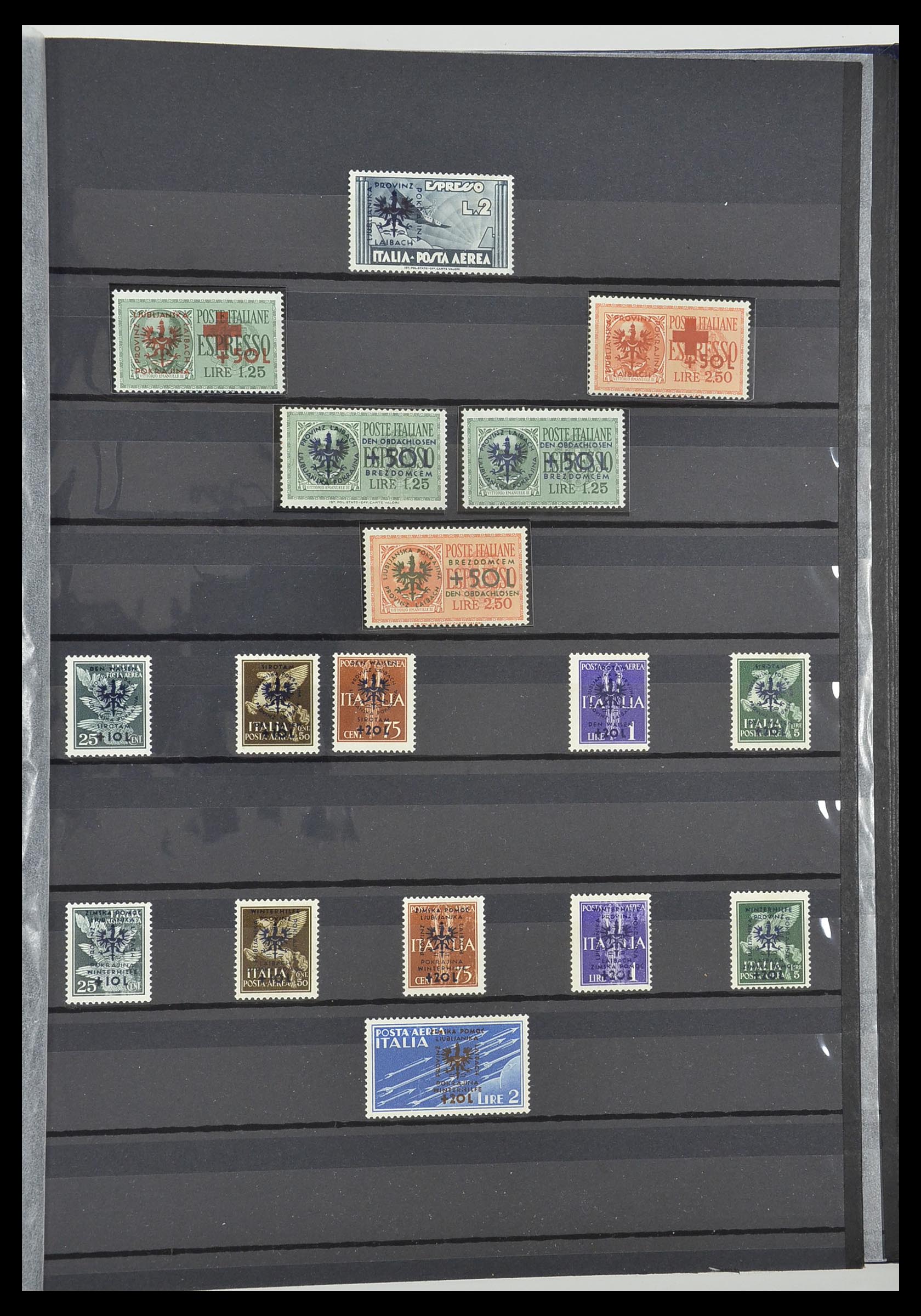 33553 031 - Postzegelverzameling 33553 Duitse gebieden en bezettingen 1939-1948.