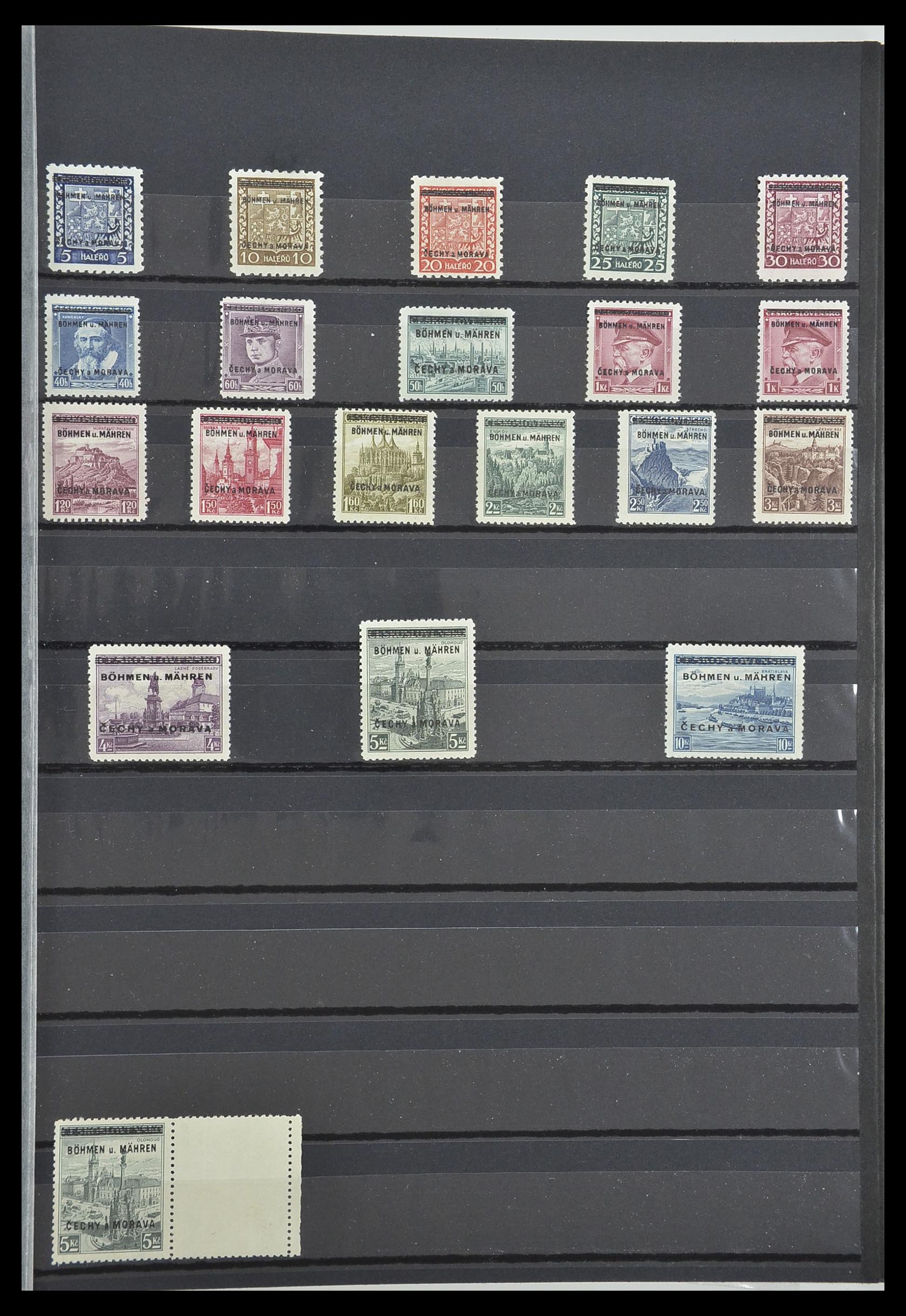 33553 041 - Postzegelverzameling 33553 Duitse gebieden en bezettingen 1939-1948.