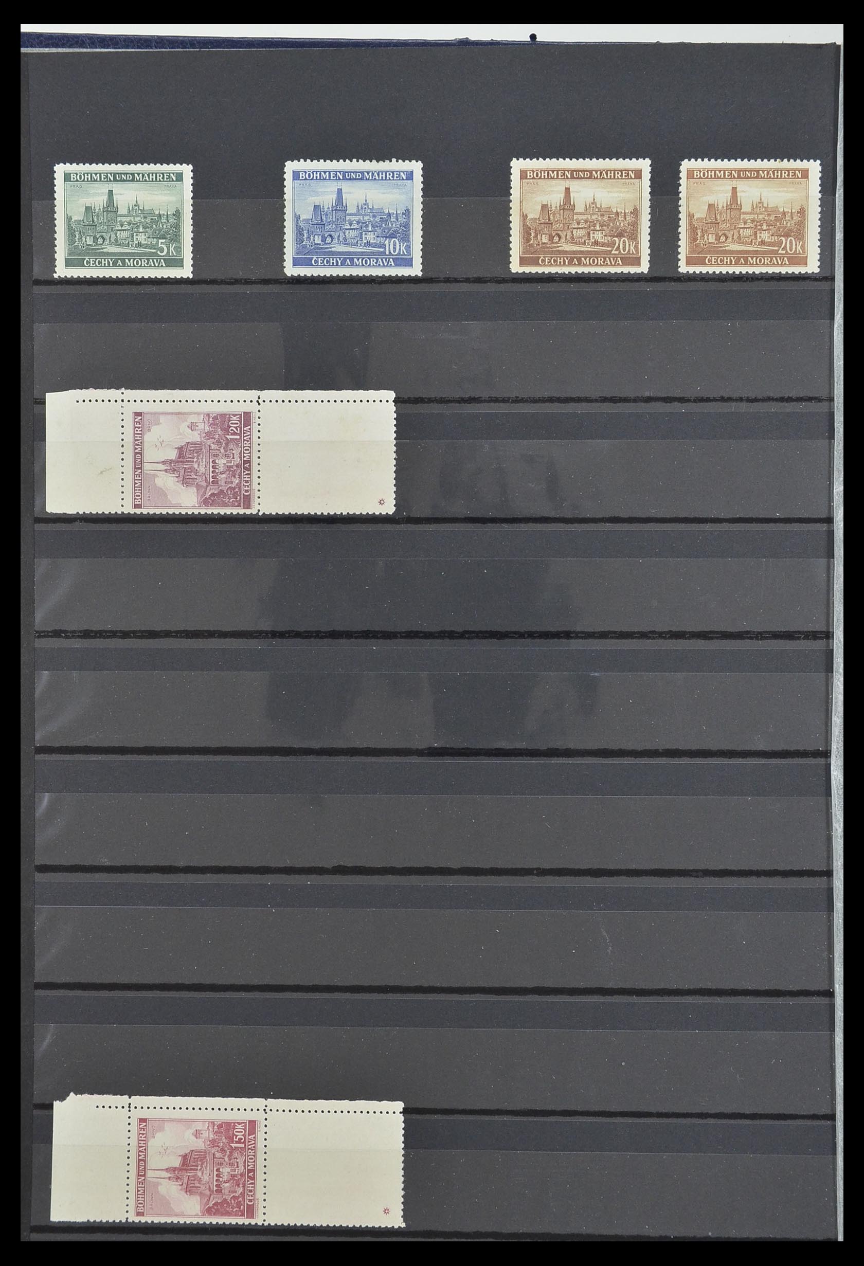 33553 044 - Postzegelverzameling 33553 Duitse gebieden en bezettingen 1939-1948.