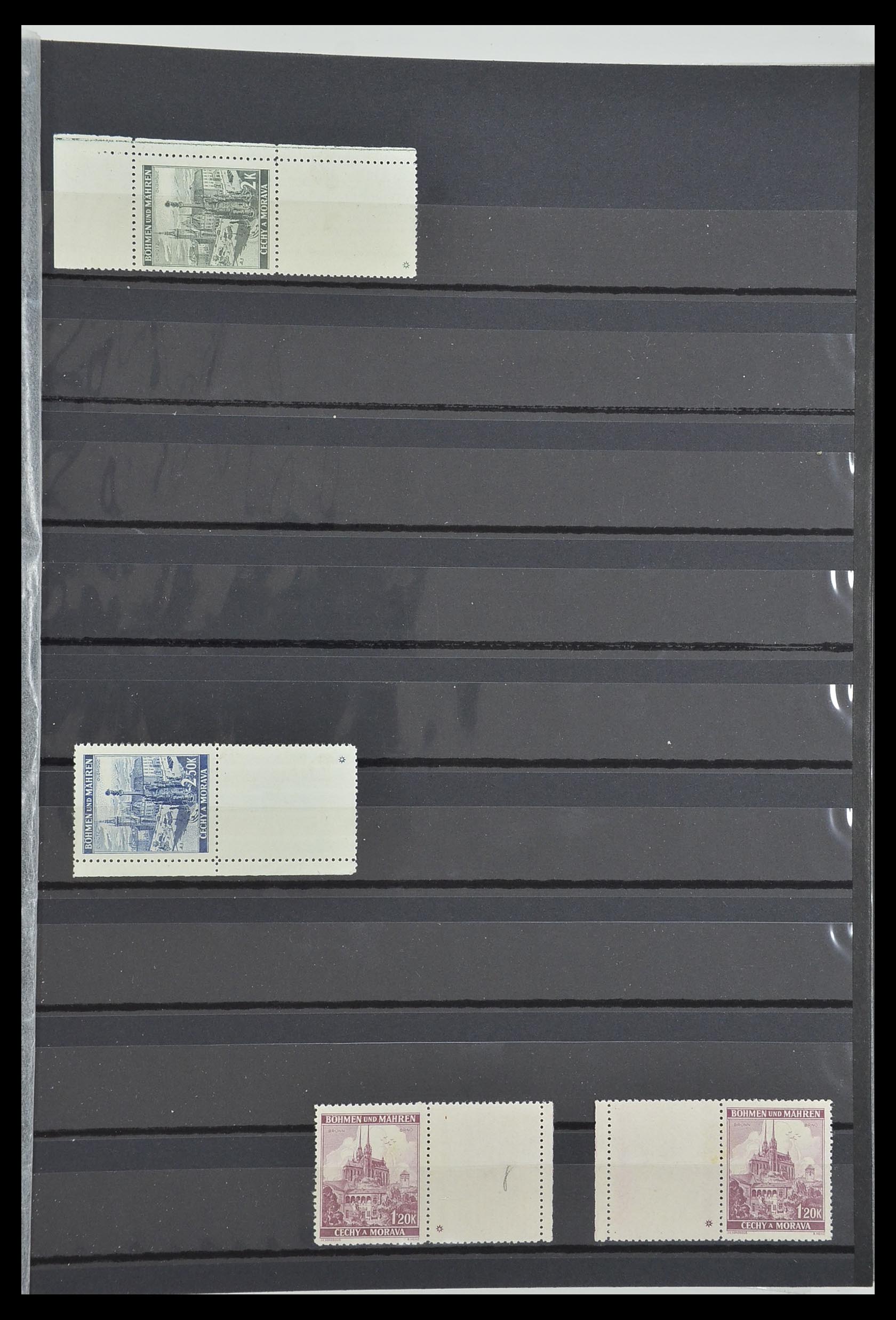 33553 045 - Postzegelverzameling 33553 Duitse gebieden en bezettingen 1939-1948.