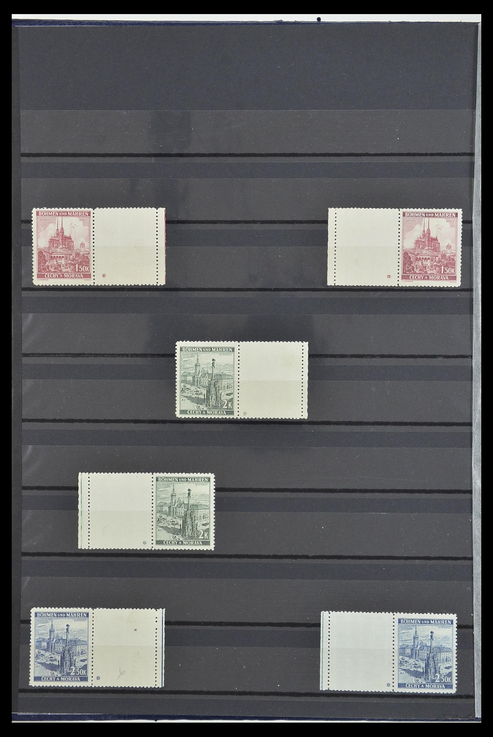 33553 046 - Postzegelverzameling 33553 Duitse gebieden en bezettingen 1939-1948.