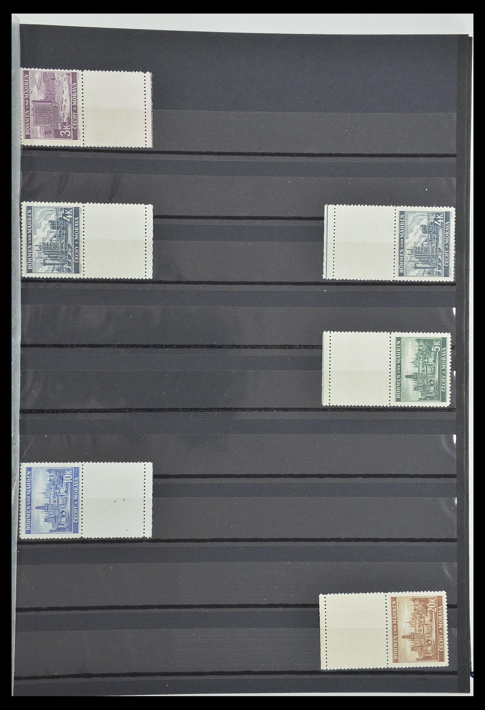 33553 047 - Postzegelverzameling 33553 Duitse gebieden en bezettingen 1939-1948.