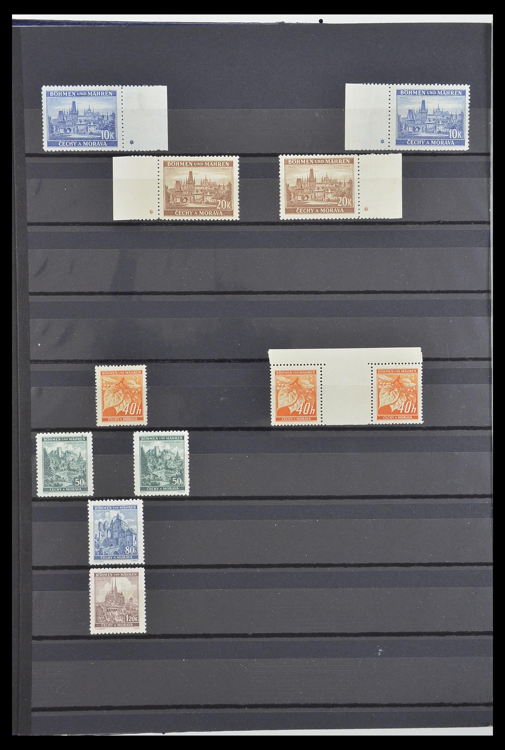 33553 052 - Postzegelverzameling 33553 Duitse gebieden en bezettingen 1939-1948.