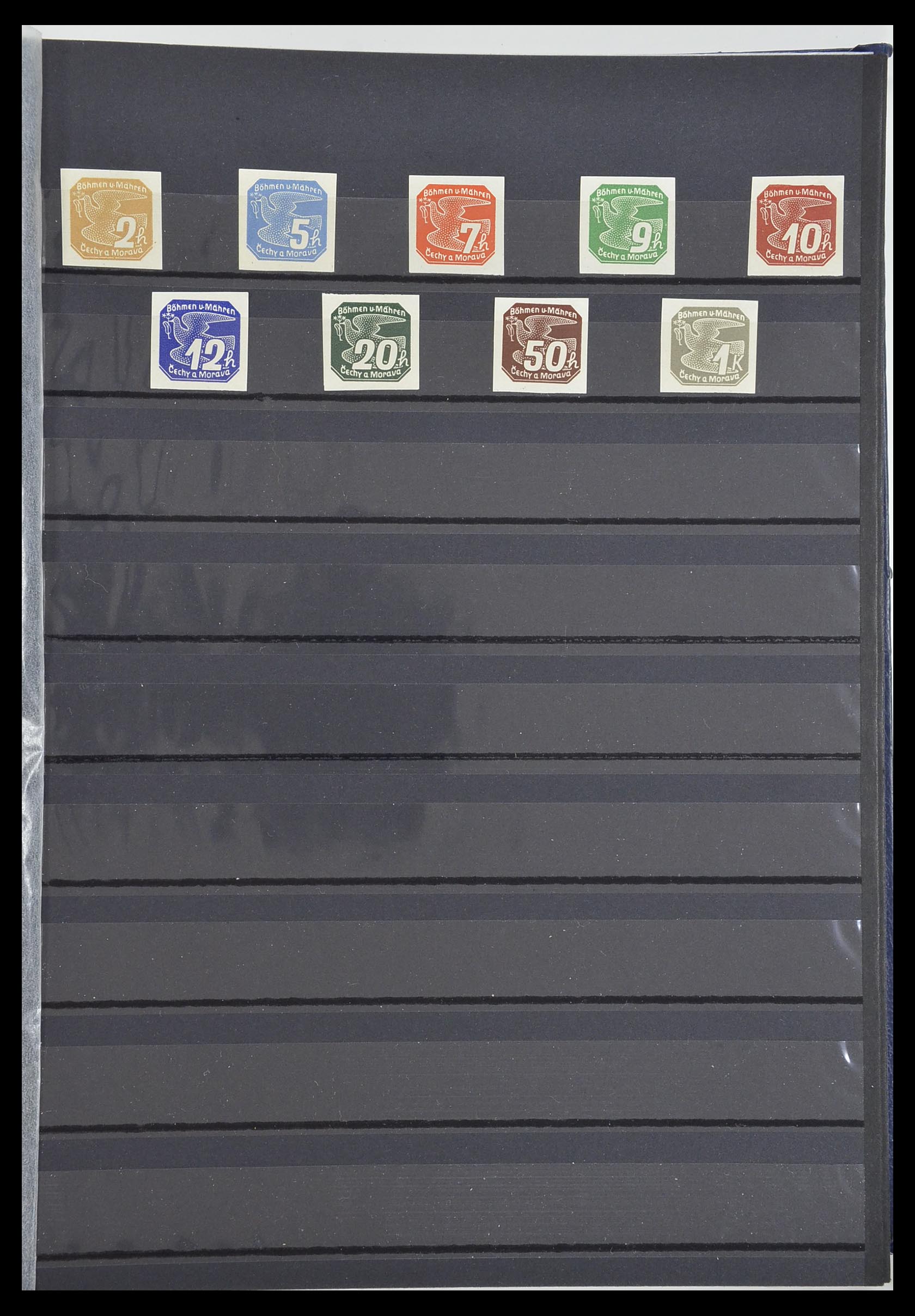 33553 053 - Postzegelverzameling 33553 Duitse gebieden en bezettingen 1939-1948.