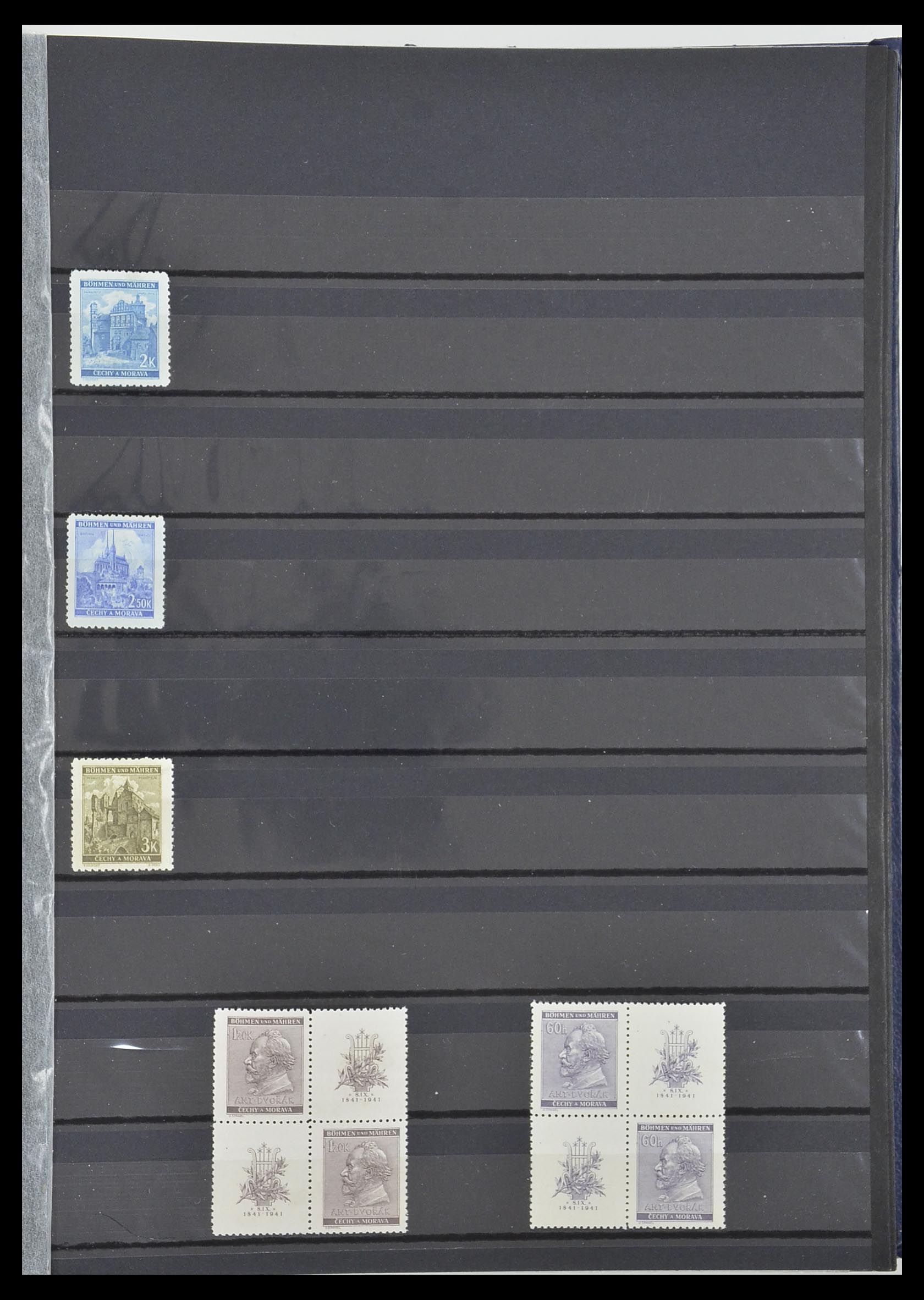 33553 060 - Postzegelverzameling 33553 Duitse gebieden en bezettingen 1939-1948.
