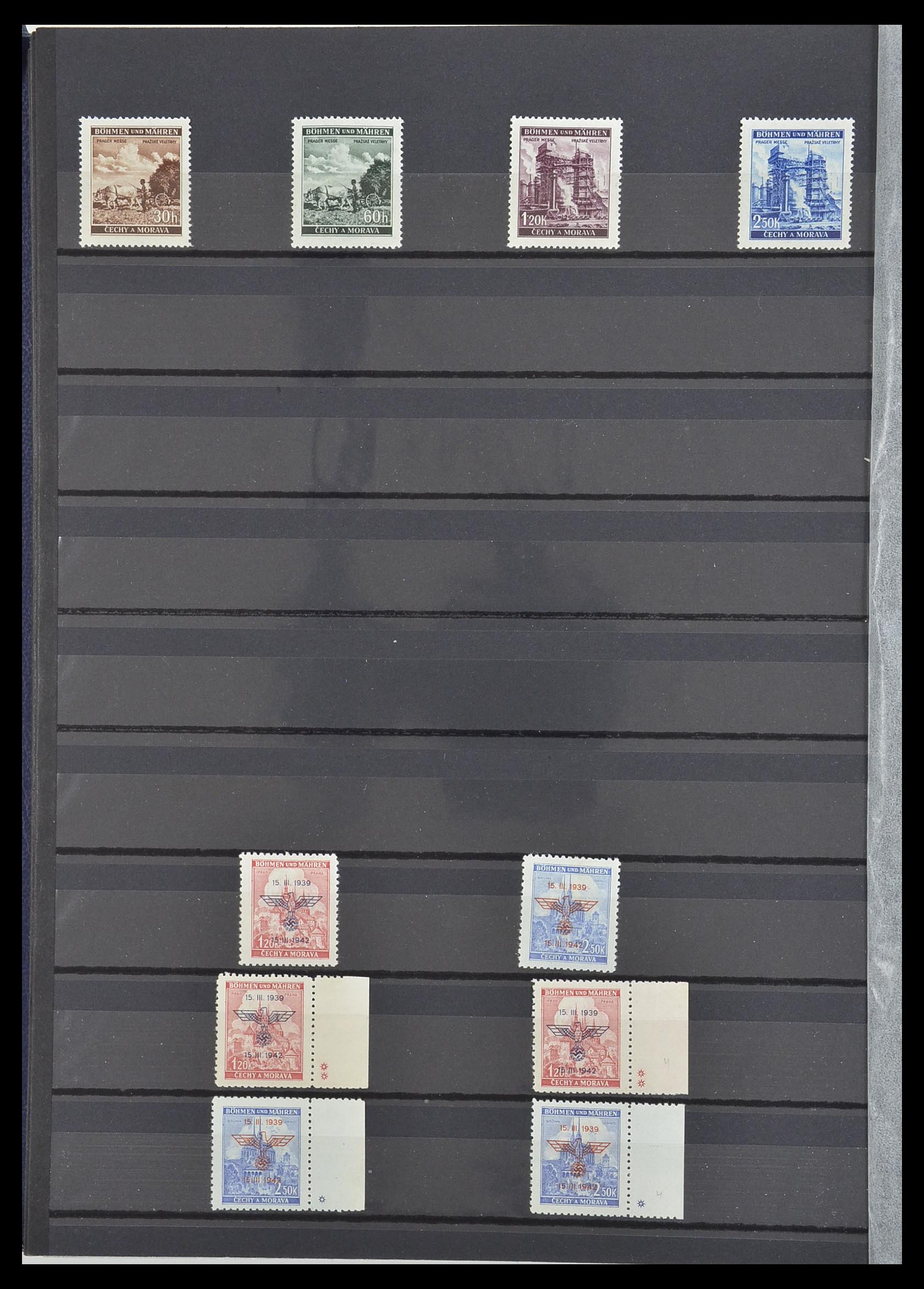 33553 063 - Postzegelverzameling 33553 Duitse gebieden en bezettingen 1939-1948.