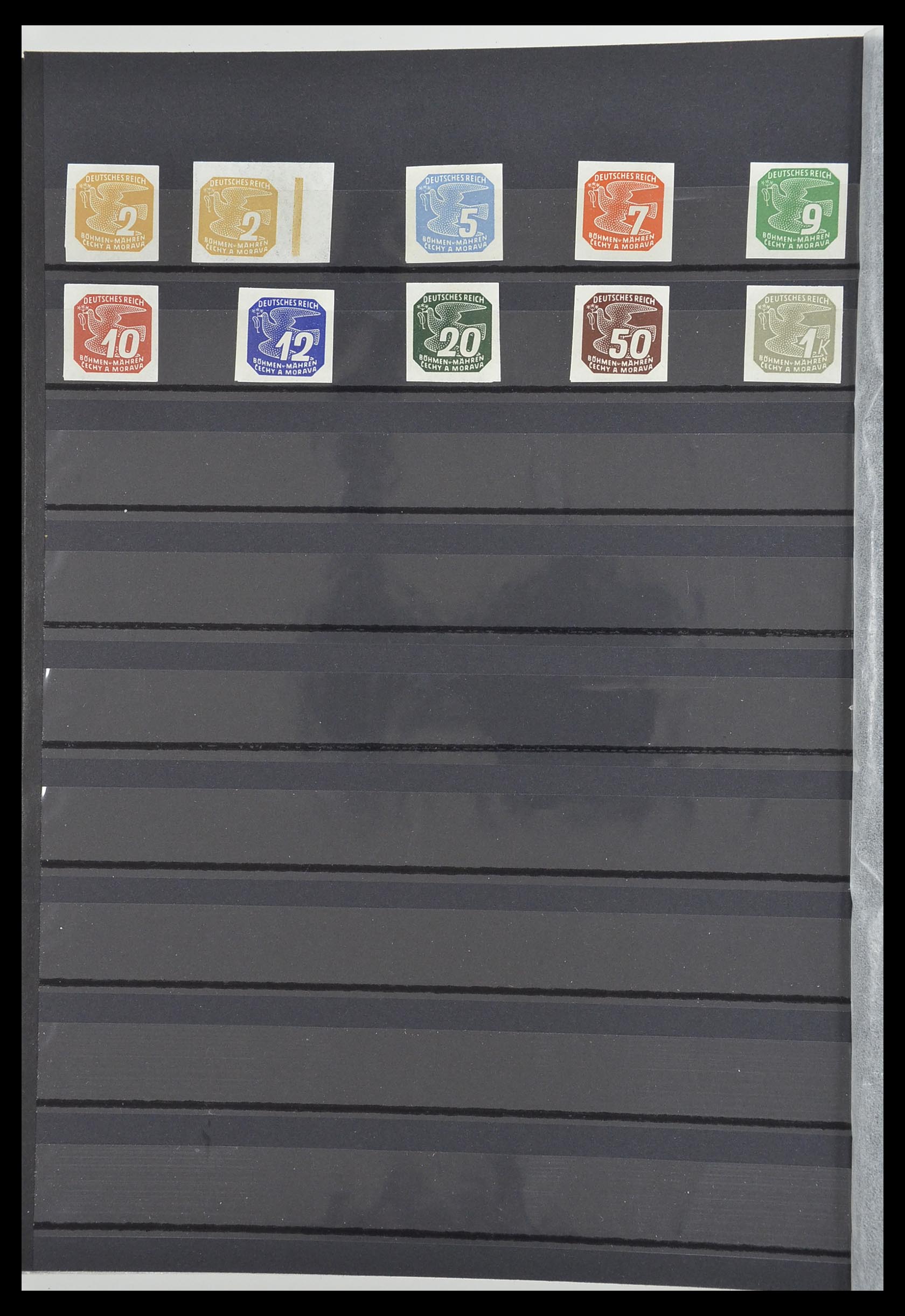 33553 067 - Postzegelverzameling 33553 Duitse gebieden en bezettingen 1939-1948.