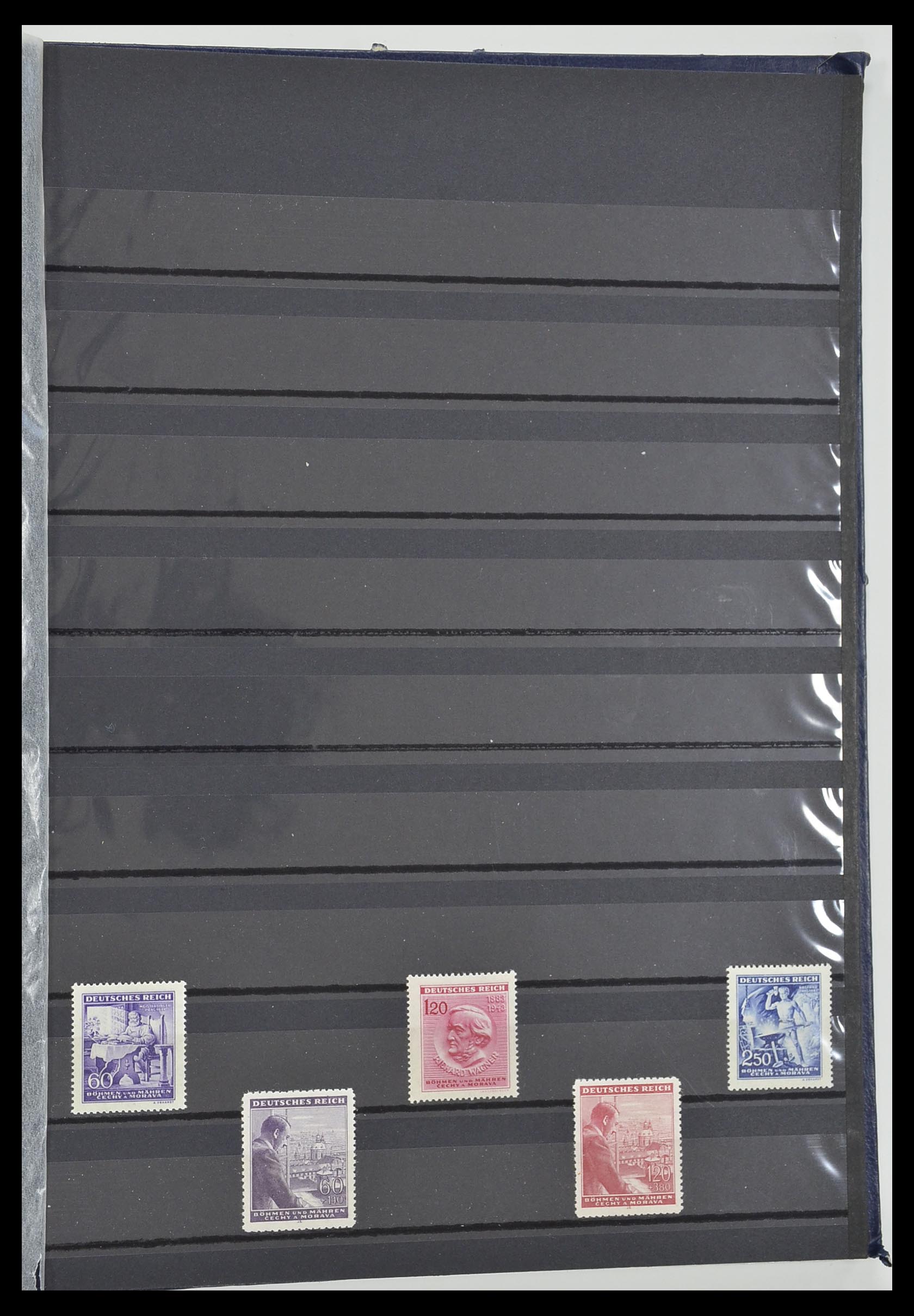 33553 068 - Postzegelverzameling 33553 Duitse gebieden en bezettingen 1939-1948.
