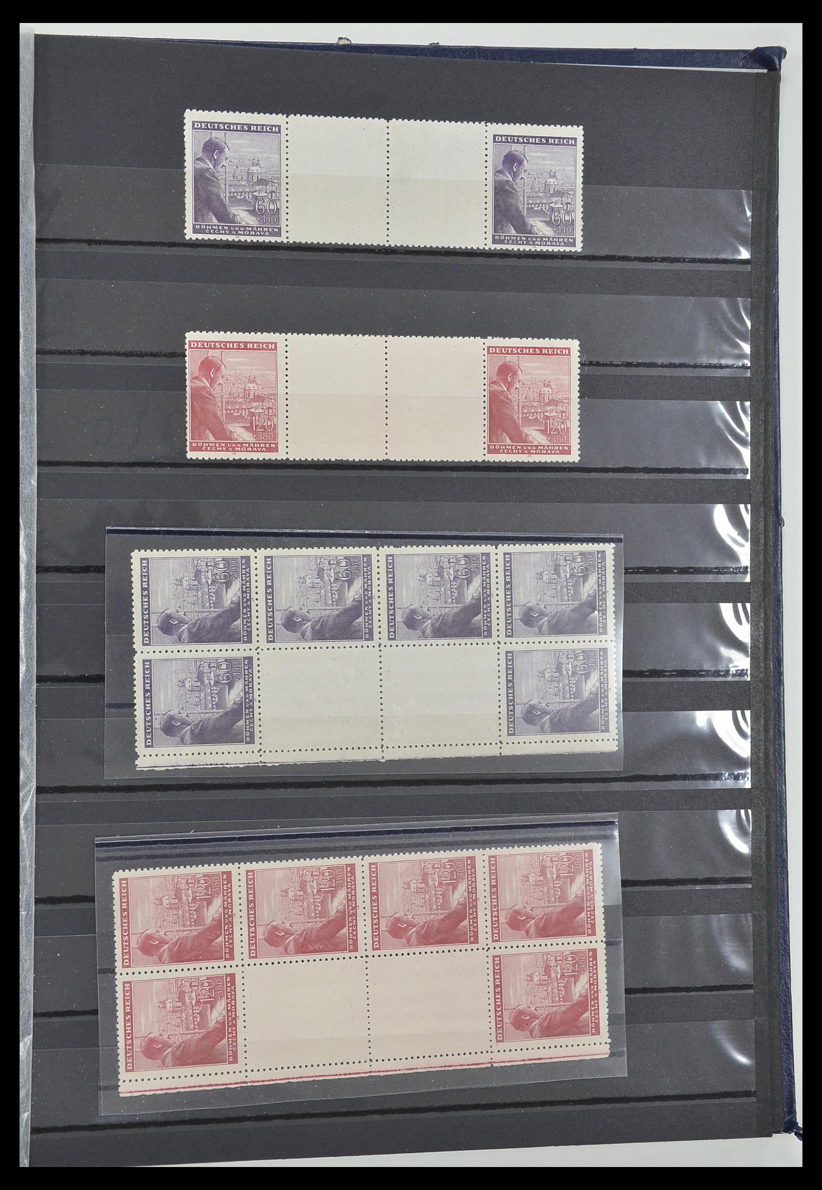 33553 069 - Postzegelverzameling 33553 Duitse gebieden en bezettingen 1939-1948.