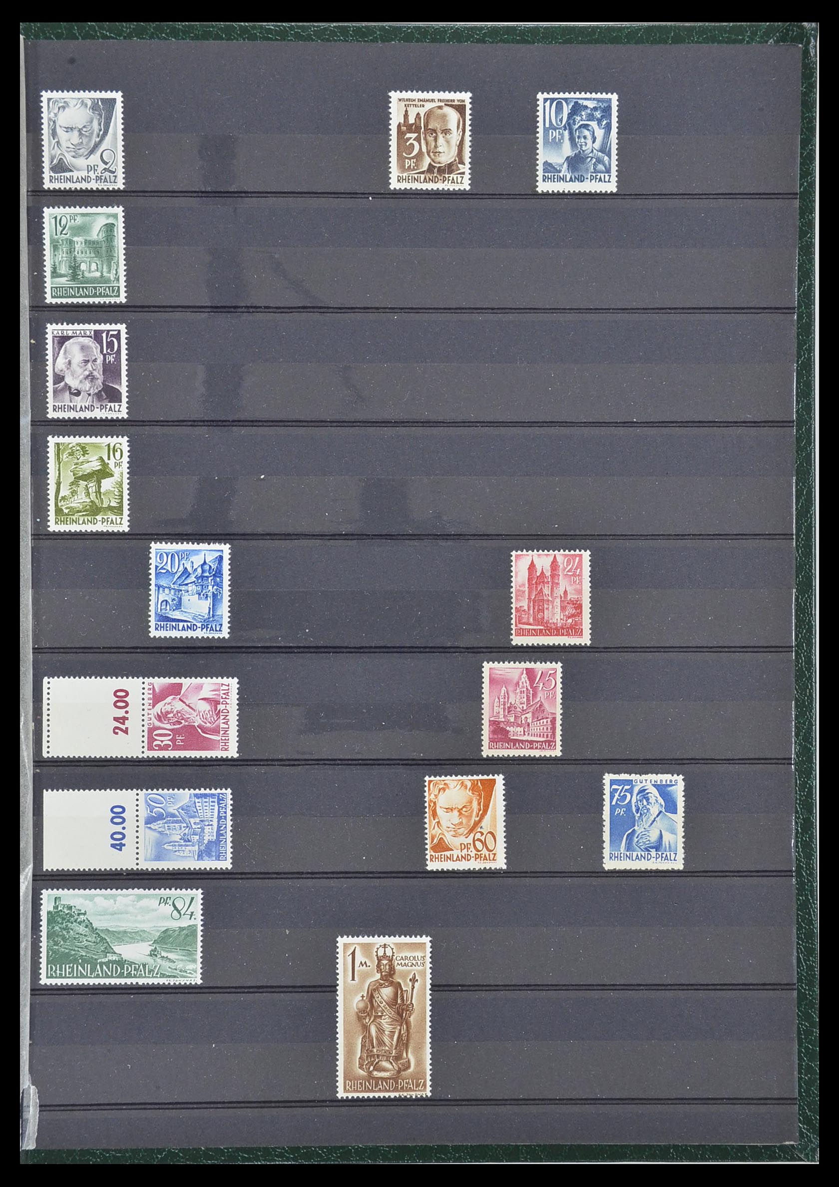 33553 083 - Postzegelverzameling 33553 Duitse gebieden en bezettingen 1939-1948.