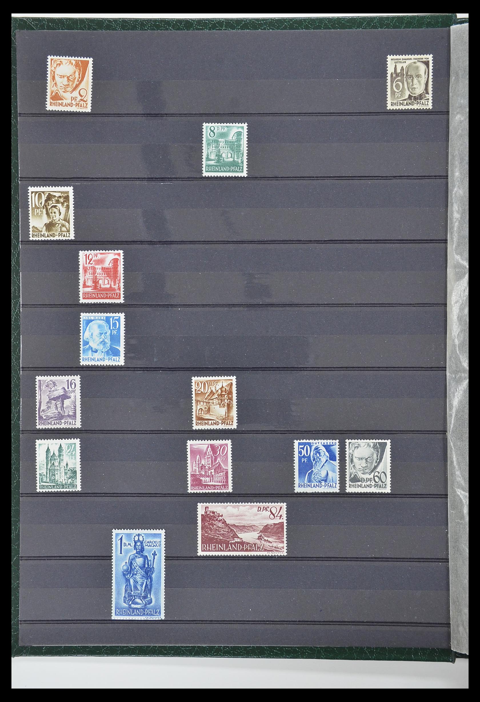 33553 085 - Postzegelverzameling 33553 Duitse gebieden en bezettingen 1939-1948.