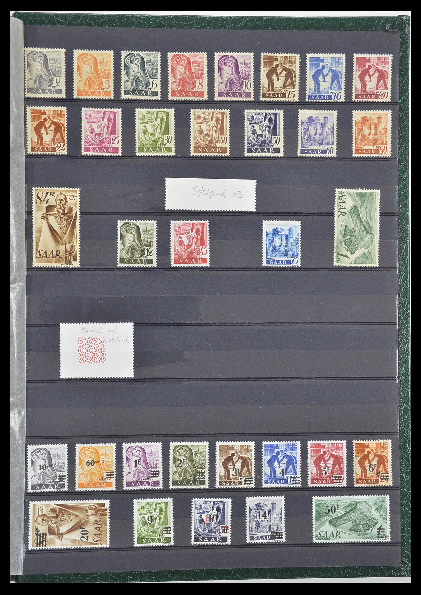 33553 087 - Postzegelverzameling 33553 Duitse gebieden en bezettingen 1939-1948.