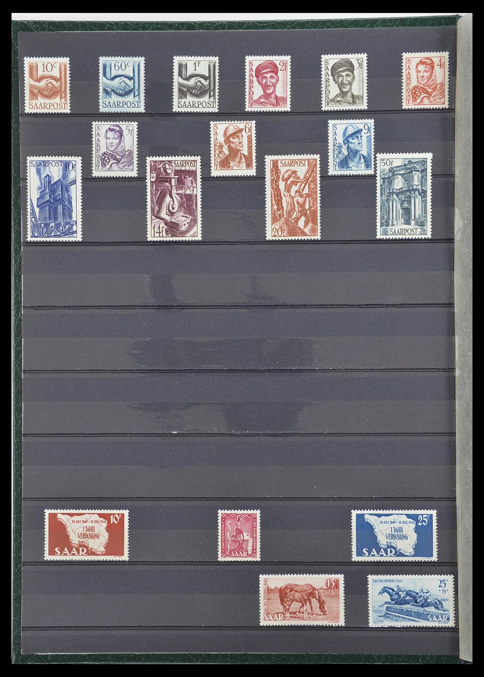 33553 088 - Postzegelverzameling 33553 Duitse gebieden en bezettingen 1939-1948.