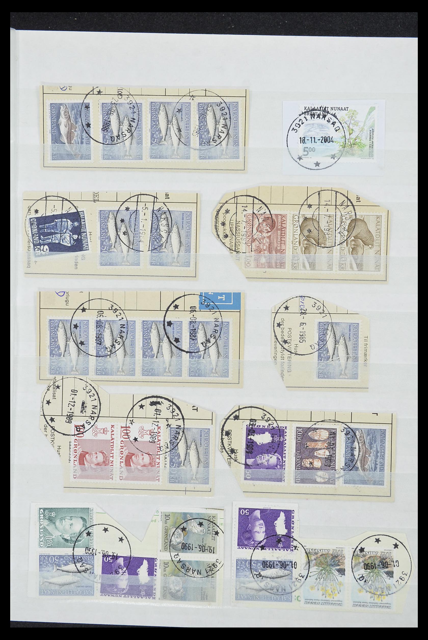 33554 269 - Postzegelverzameling 33554 Groenland stempels 1938-2000.